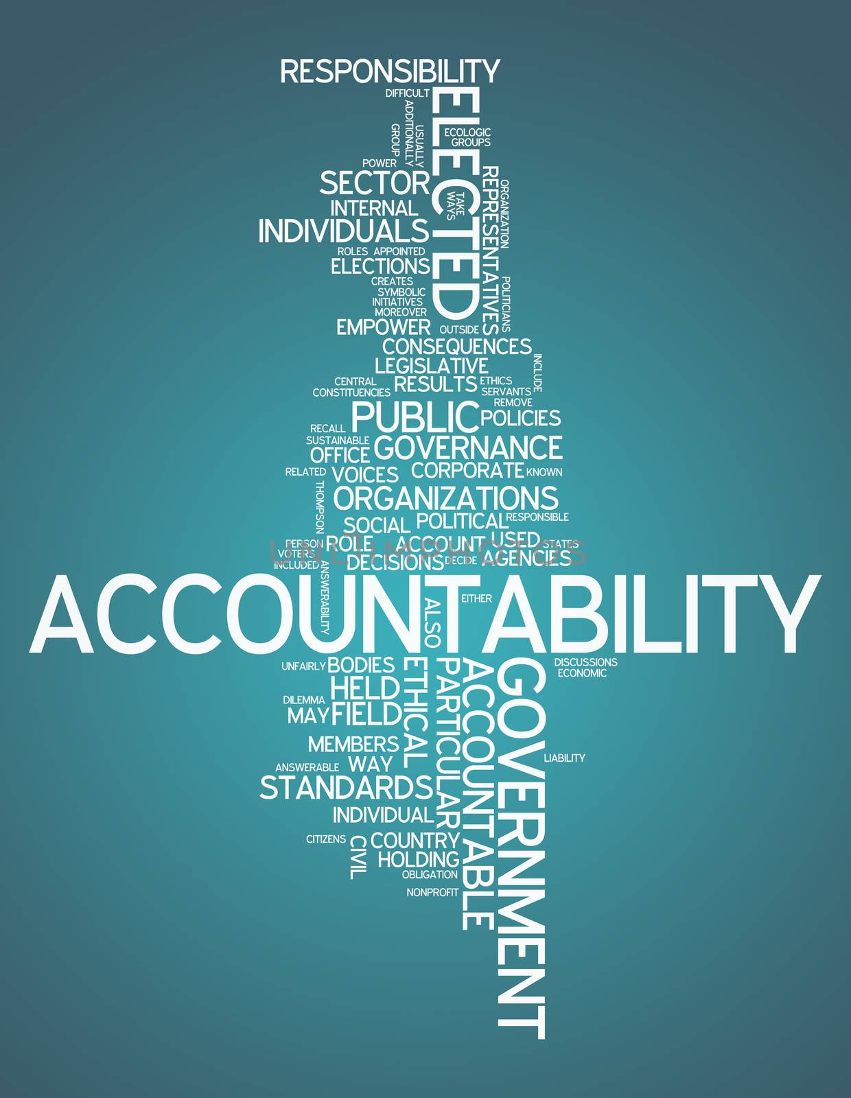 Word Cloud "Accountability" by mindscanner