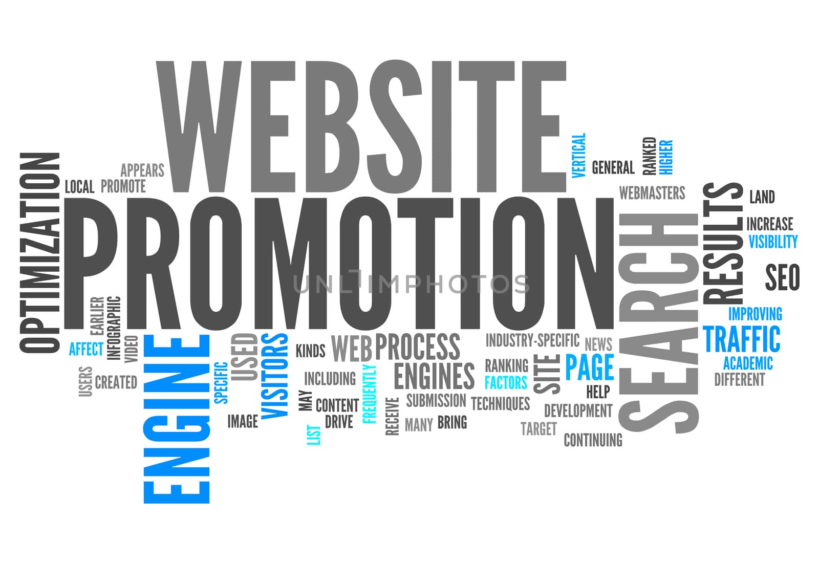 Word Cloud "Website Promotion" by mindscanner