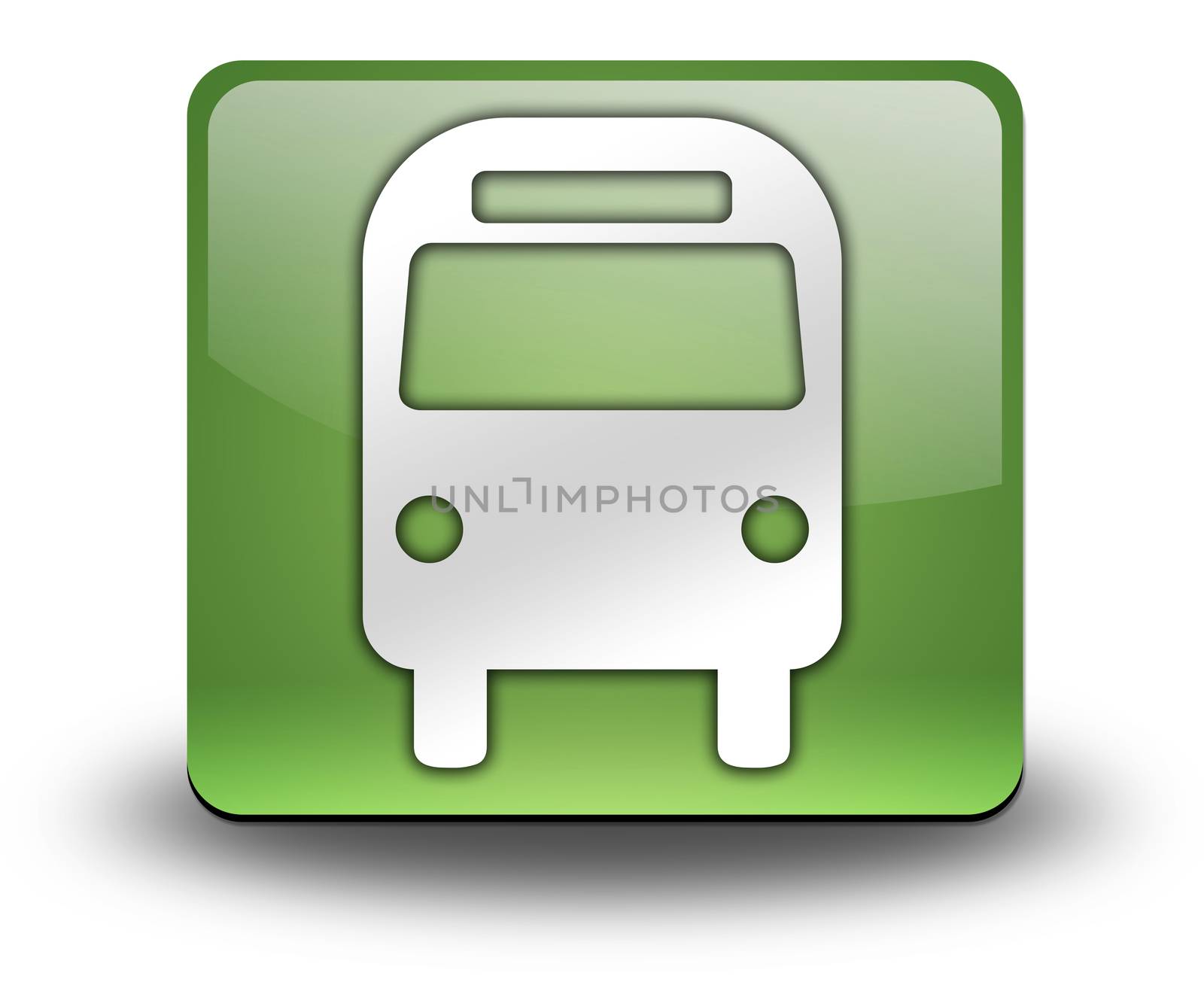 Icon/Button/Pictogram "Bus / Ground Transportation" by mindscanner