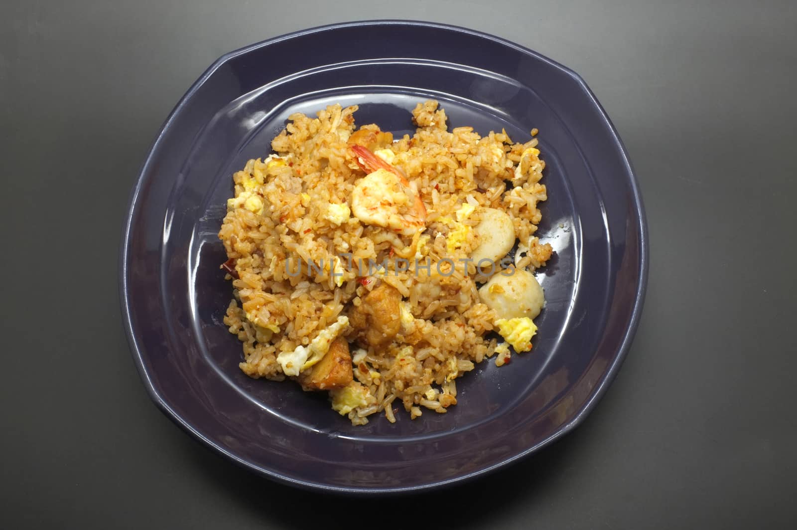 Stir fried rice with chilli paste