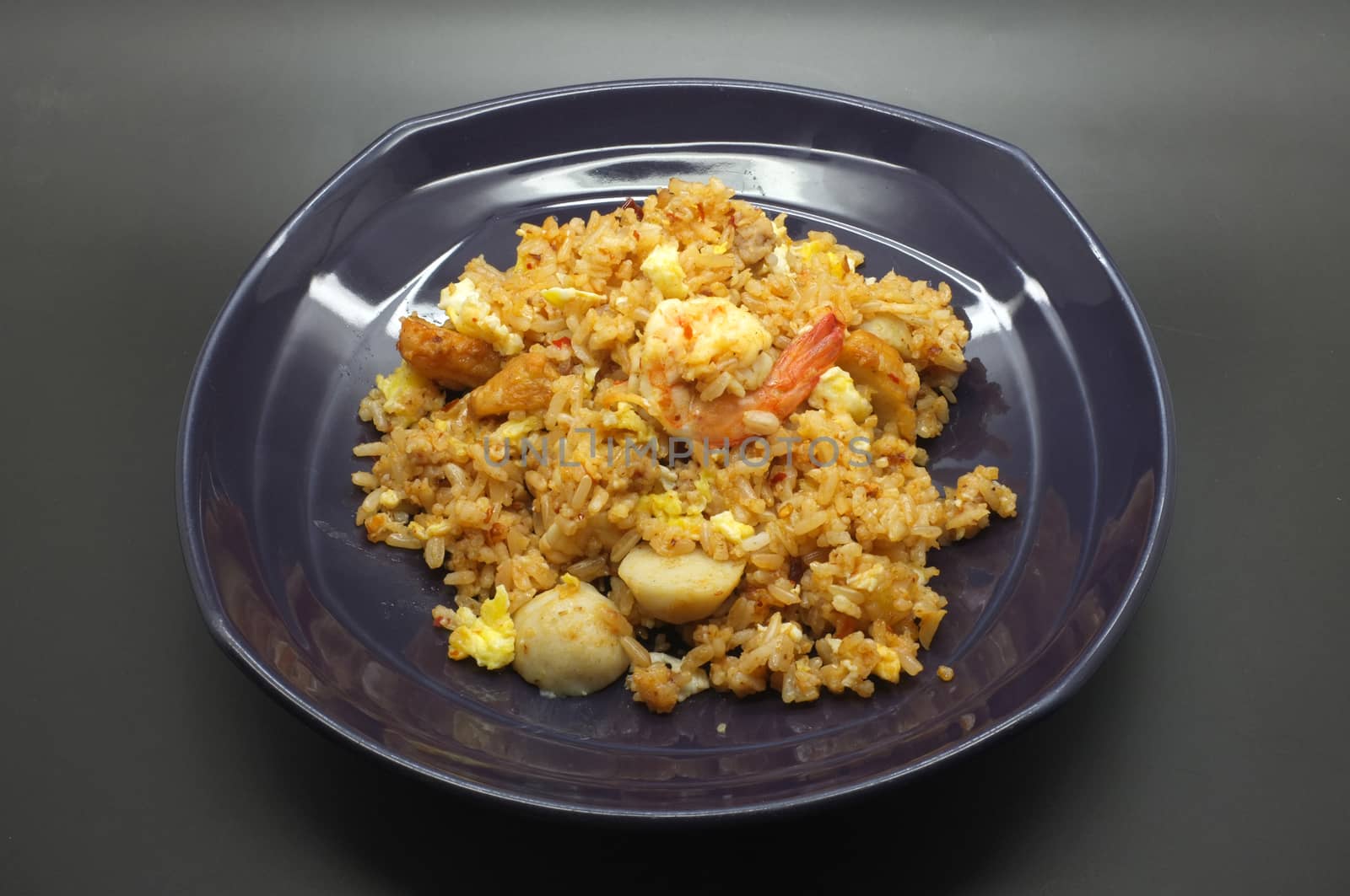 Stir fried rice with chilli paste