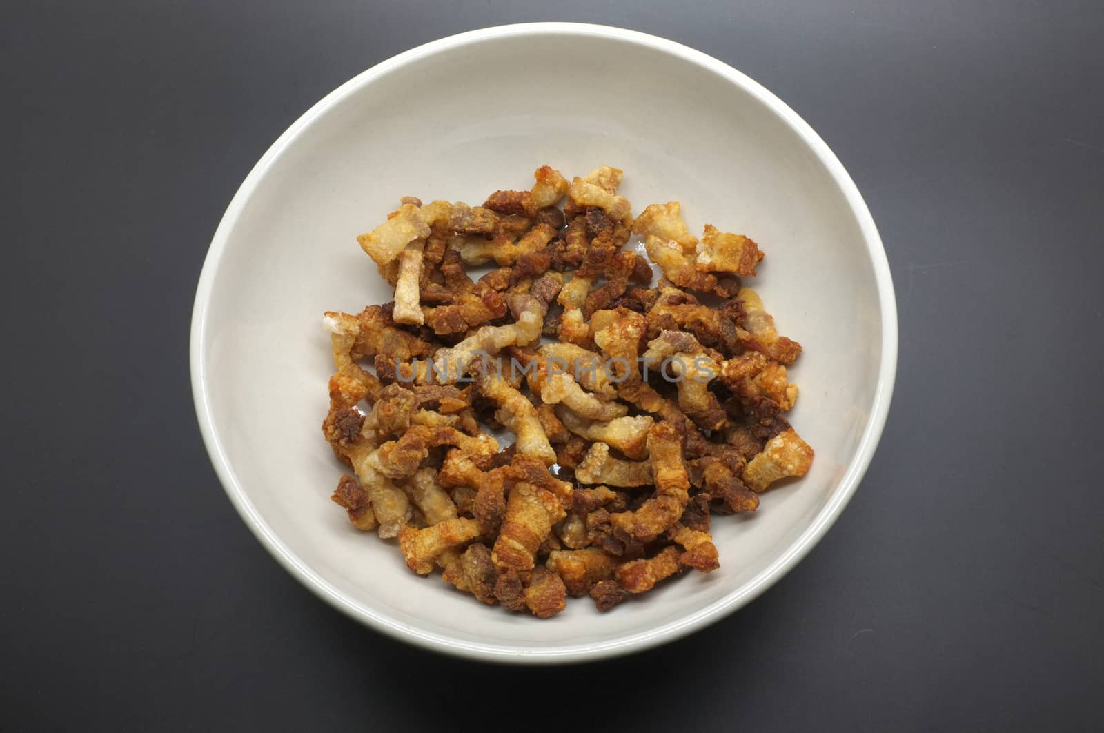 Pork snack, pork rind, pork scratching, pork crackling