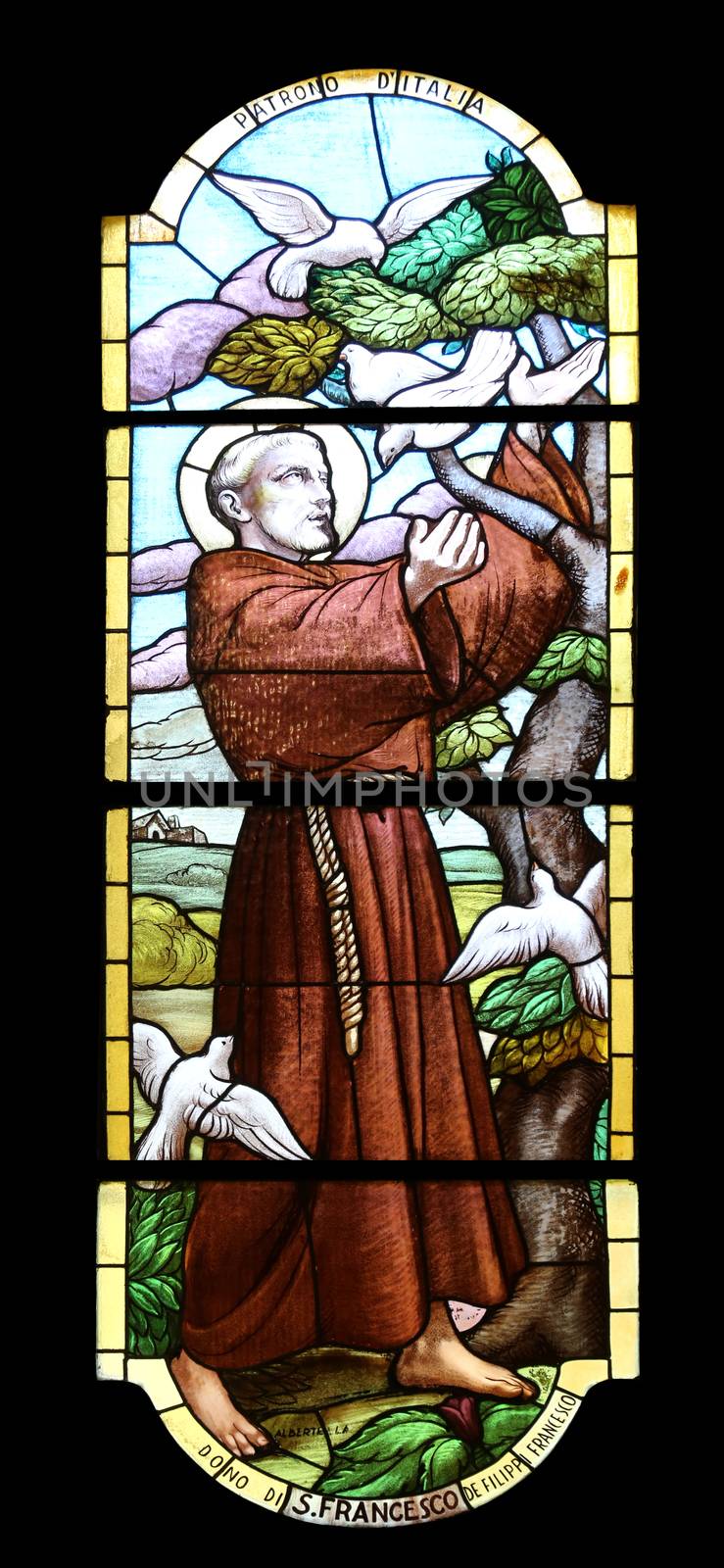 Saint Francis of Assisi, church of Saint Martin, Portofino, Italy
