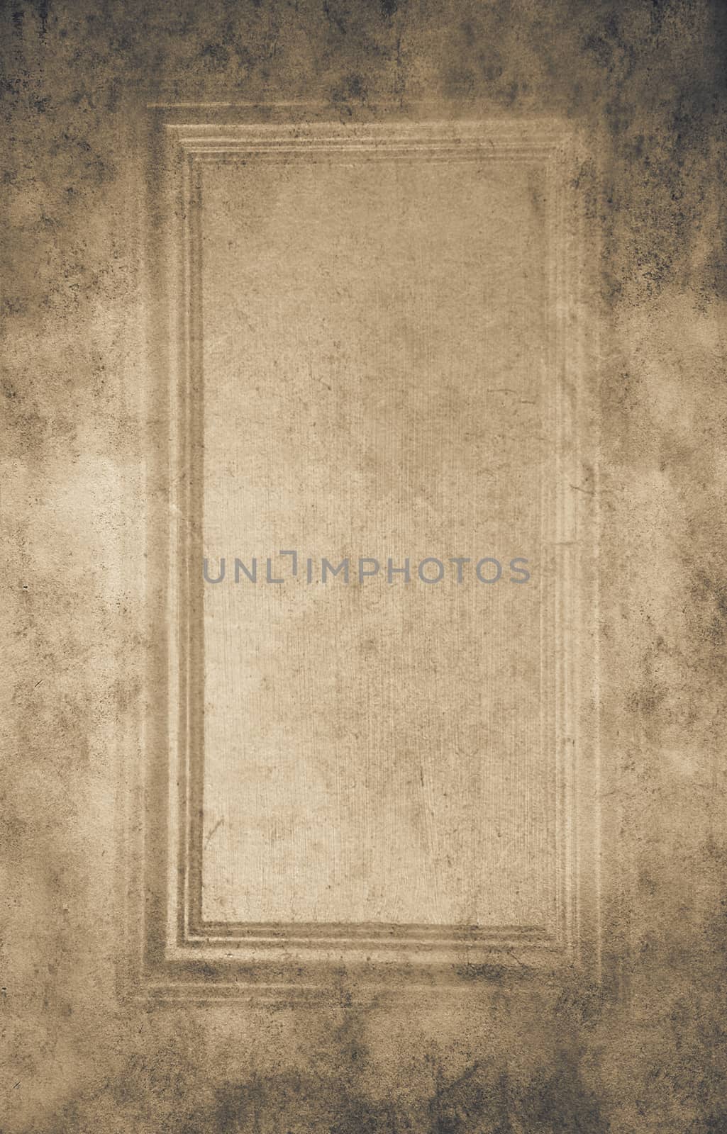 Textured empty vintage frame.