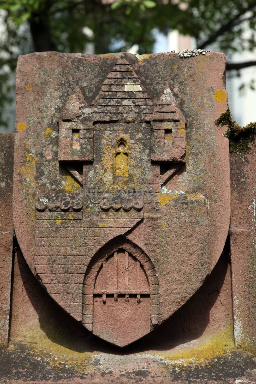 Gemunden coat of arms, Germany