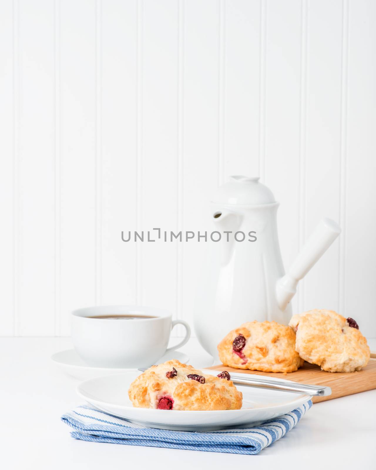 Fresh Cranberry Scones by billberryphotography