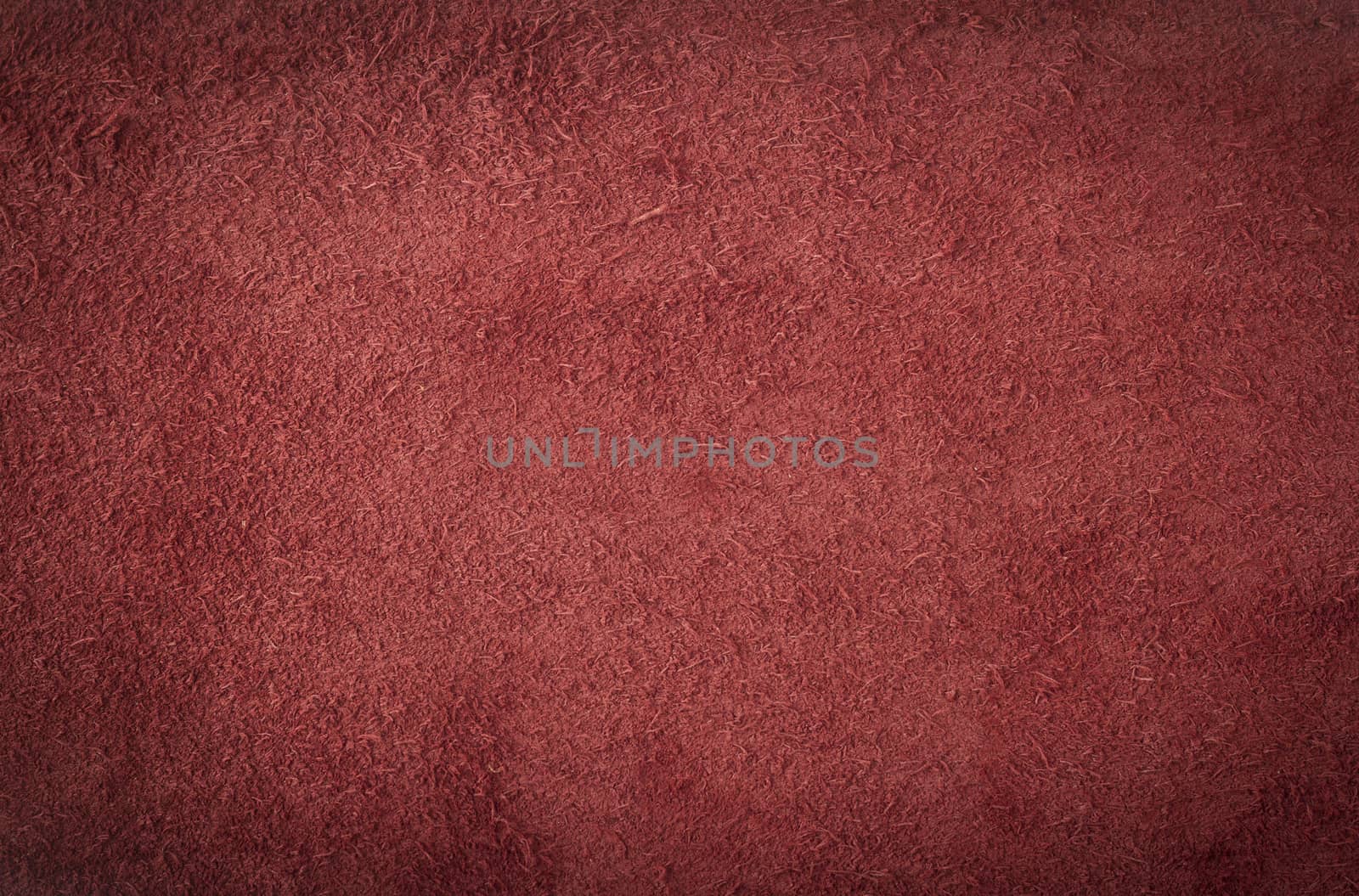Close up of red leather texture