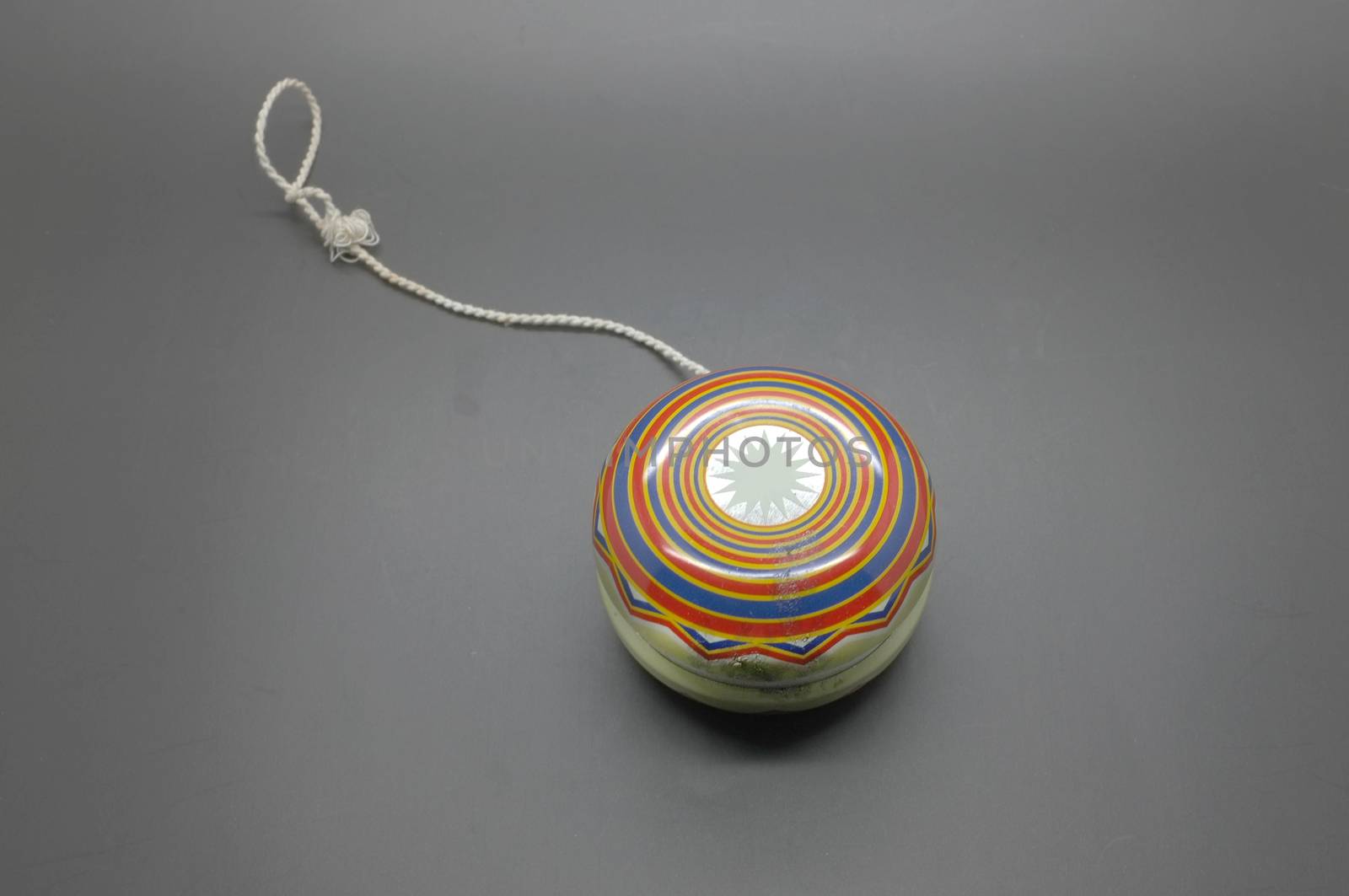 Vintage yoyo with twine