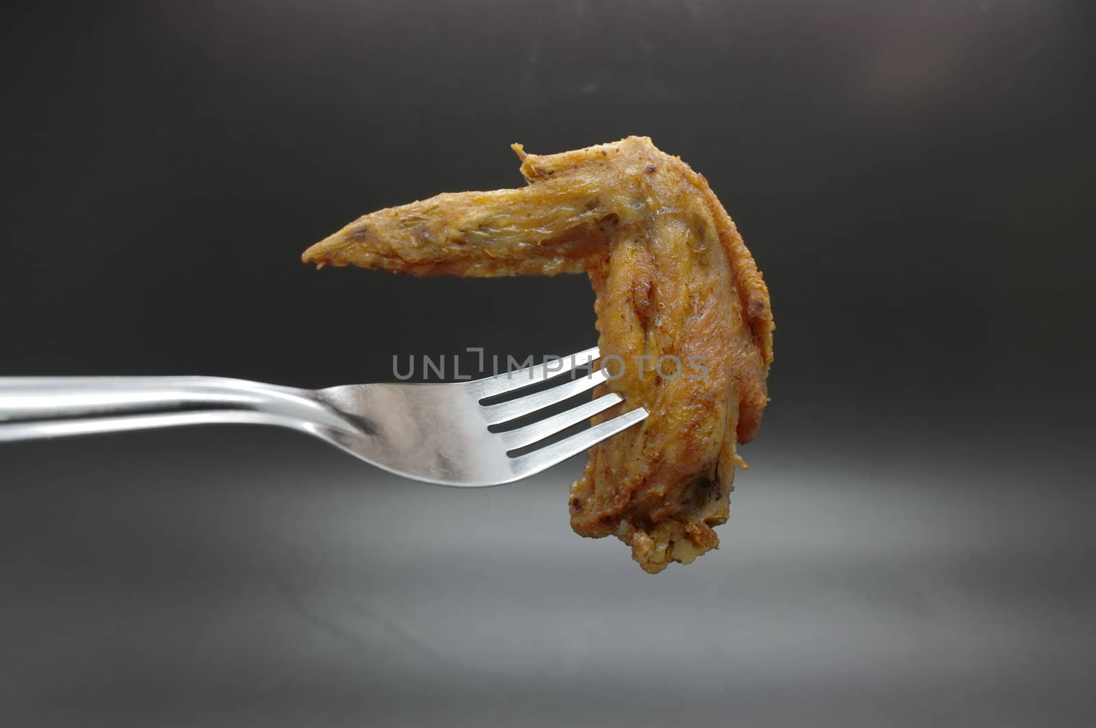 Deep fried wing chicken