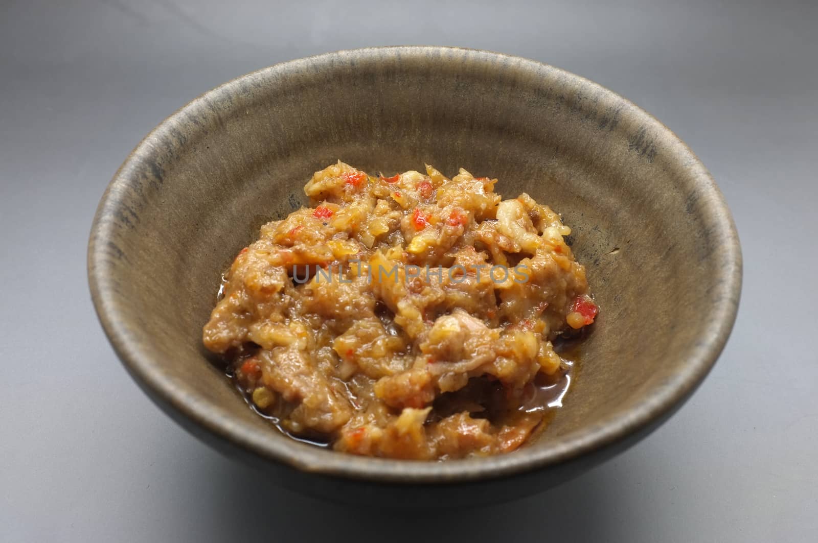 Shrimp paste chili sauce, Thai traditional food