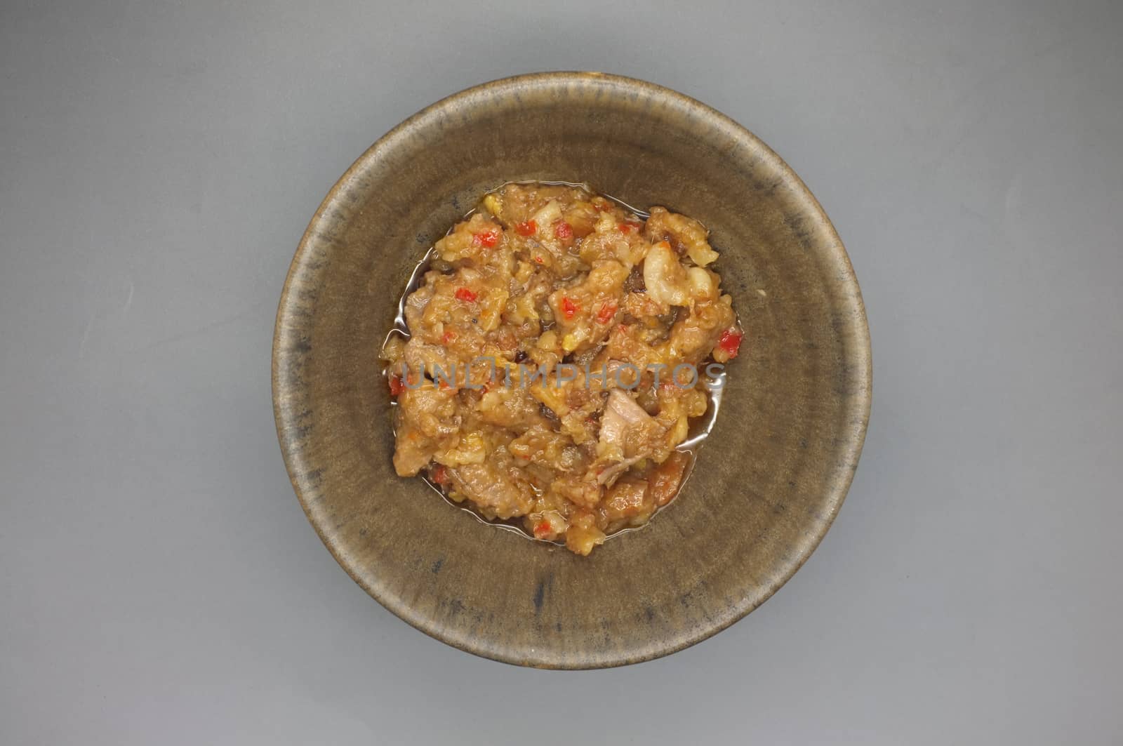Shrimp paste chili sauce, Thai traditional food