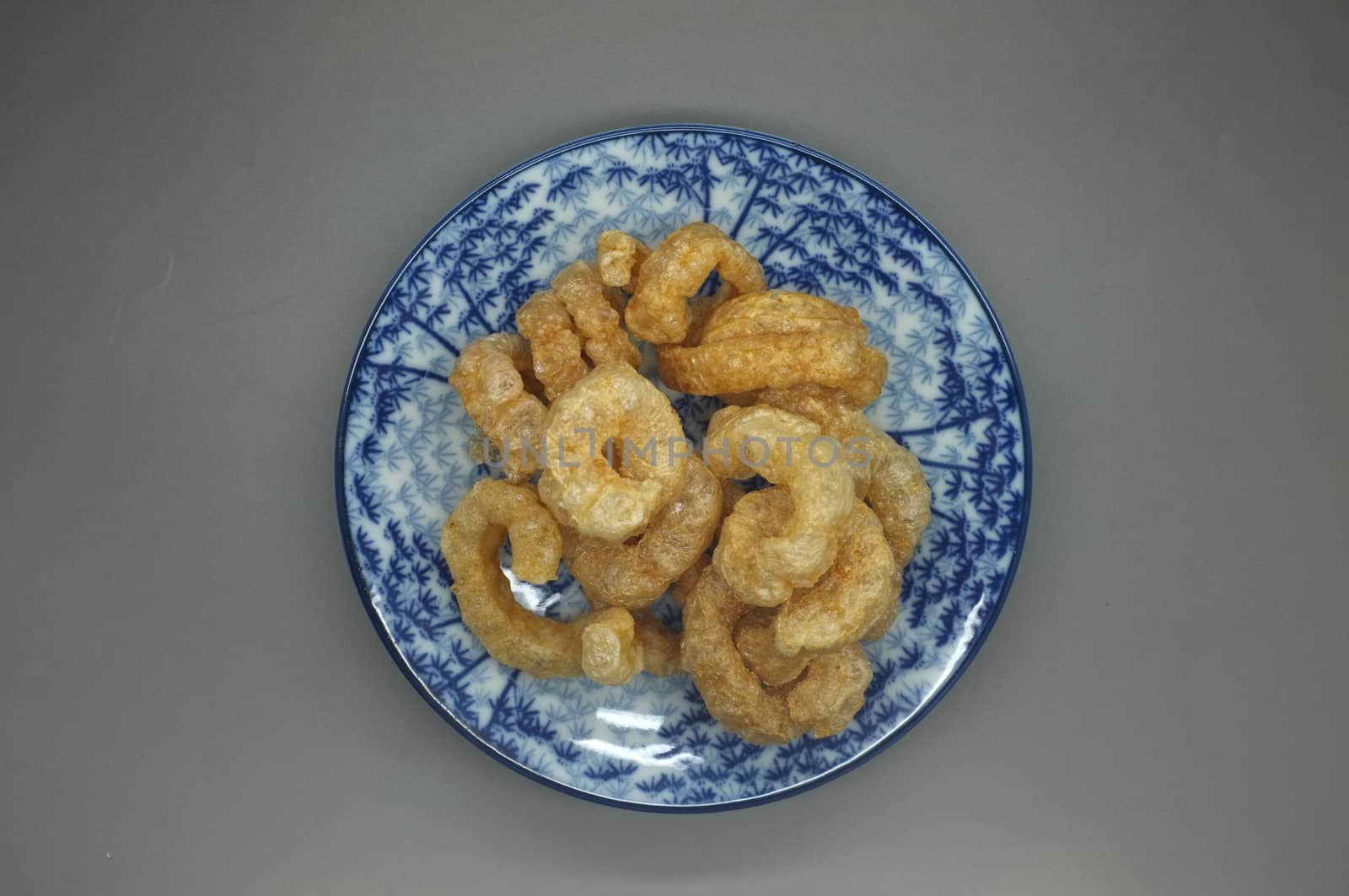 Pork snack, pork rind, pork scratching, pork crackling