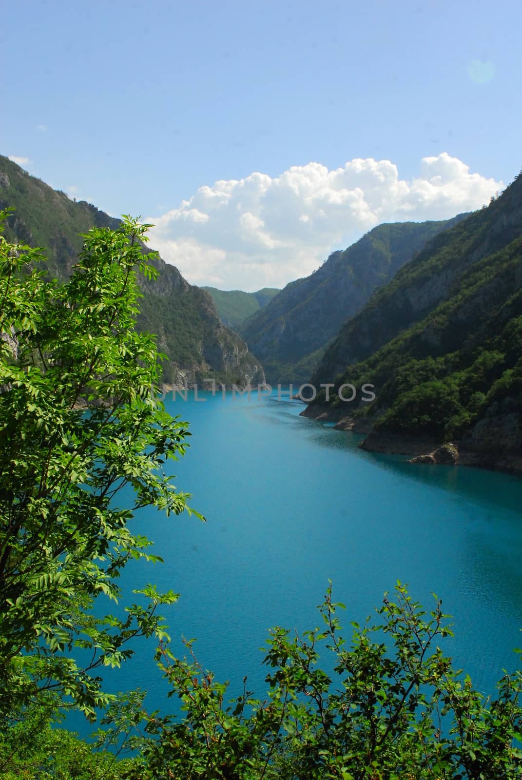nice Durmitor mountains in central Montenegro - Balkan