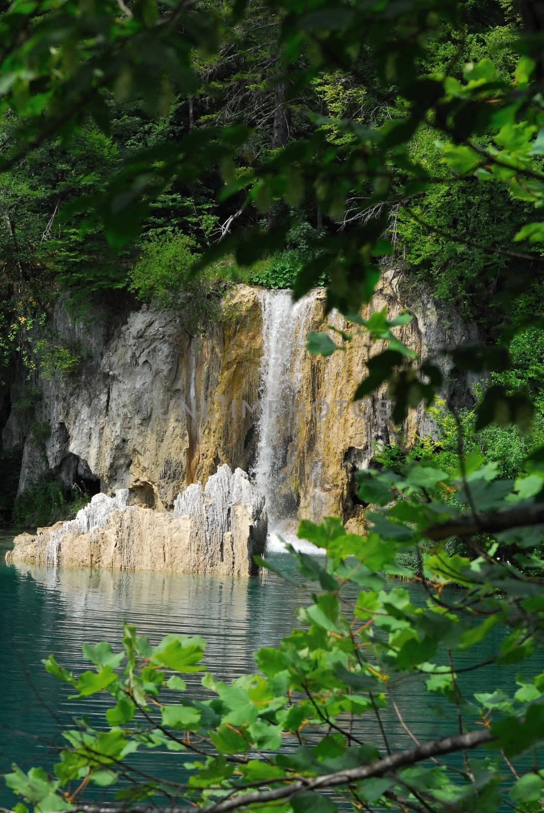 plitvice lake - national park in Hrvatska 