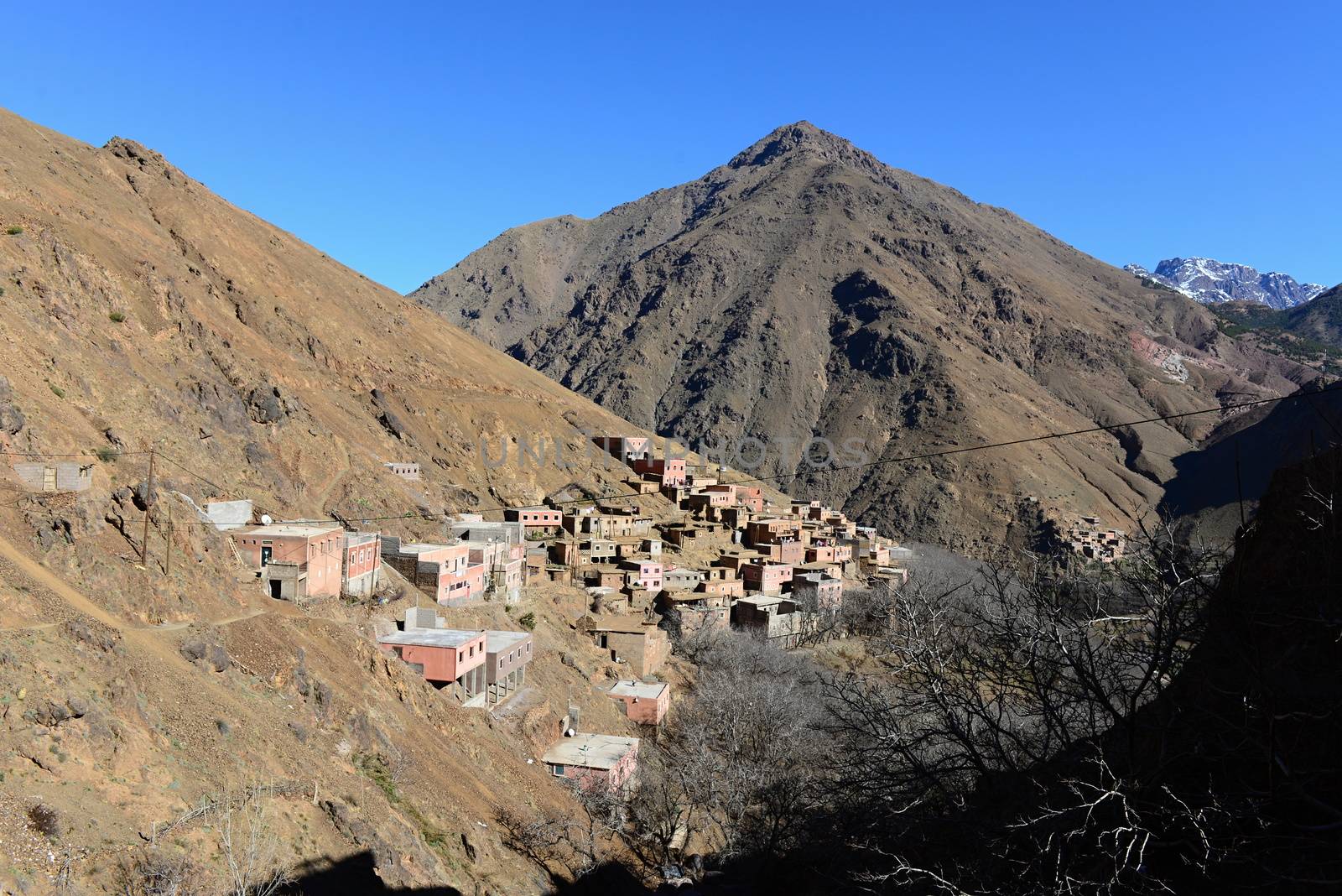 nice Imlil Valley in Morocco -North Africa 