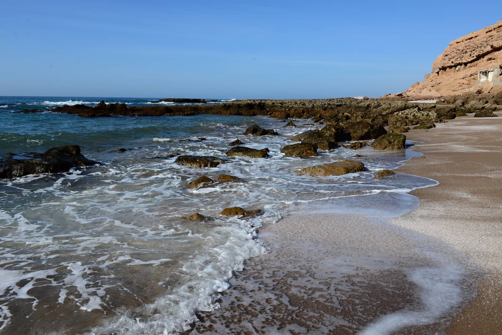 Beach in Morocco near to Sidi Ifni