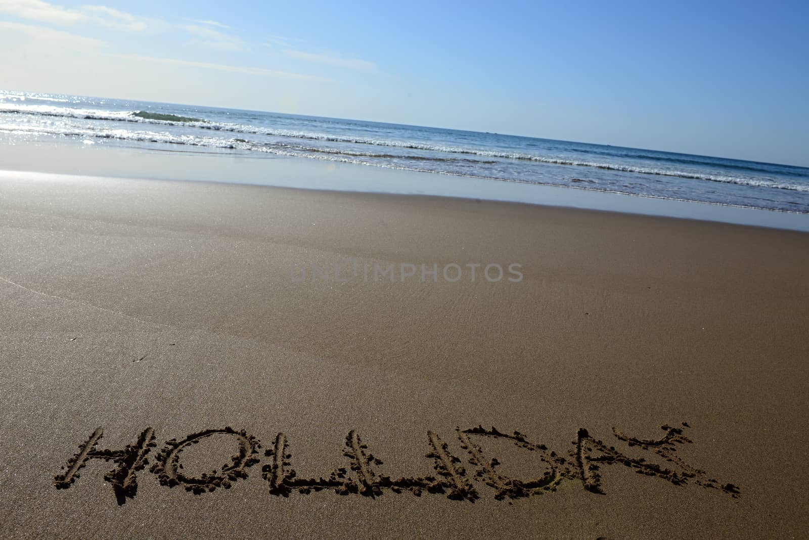 Beach in Morocco near to Sidi Ifni