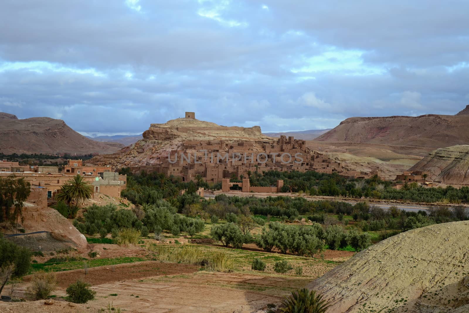 ait ben haddou in morocco - protected by UNESCO
