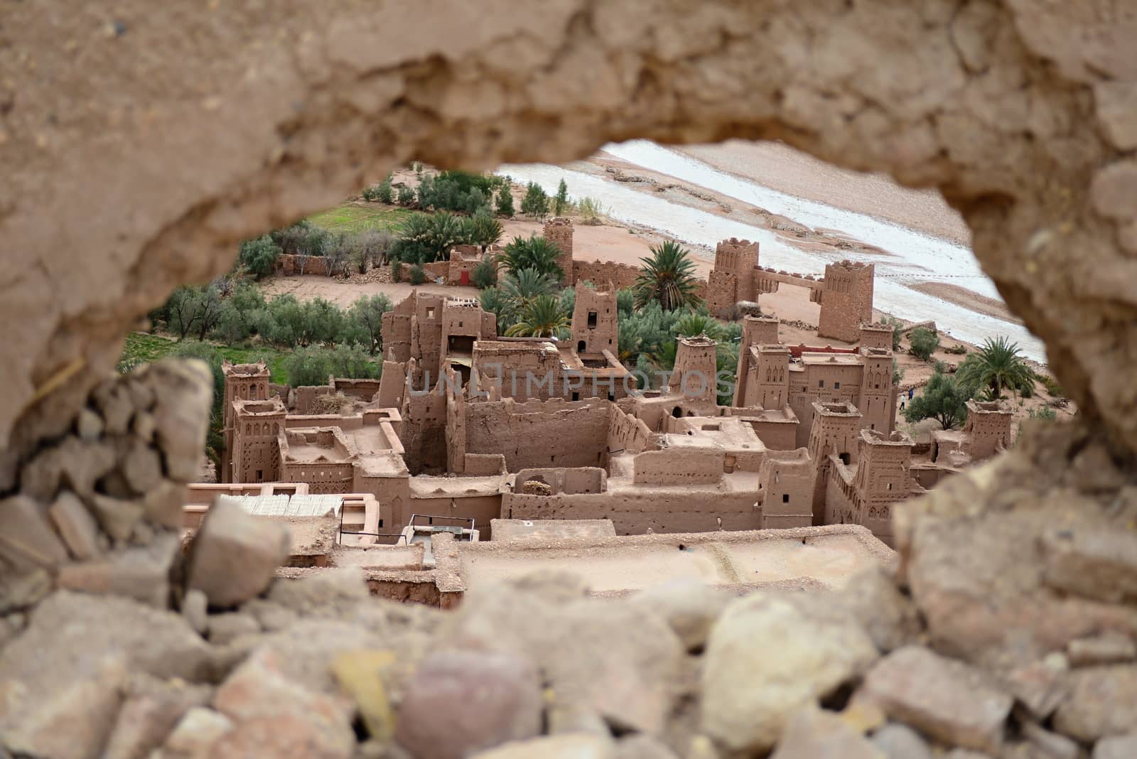 ait ben haddou in morocco - protected by UNESCO