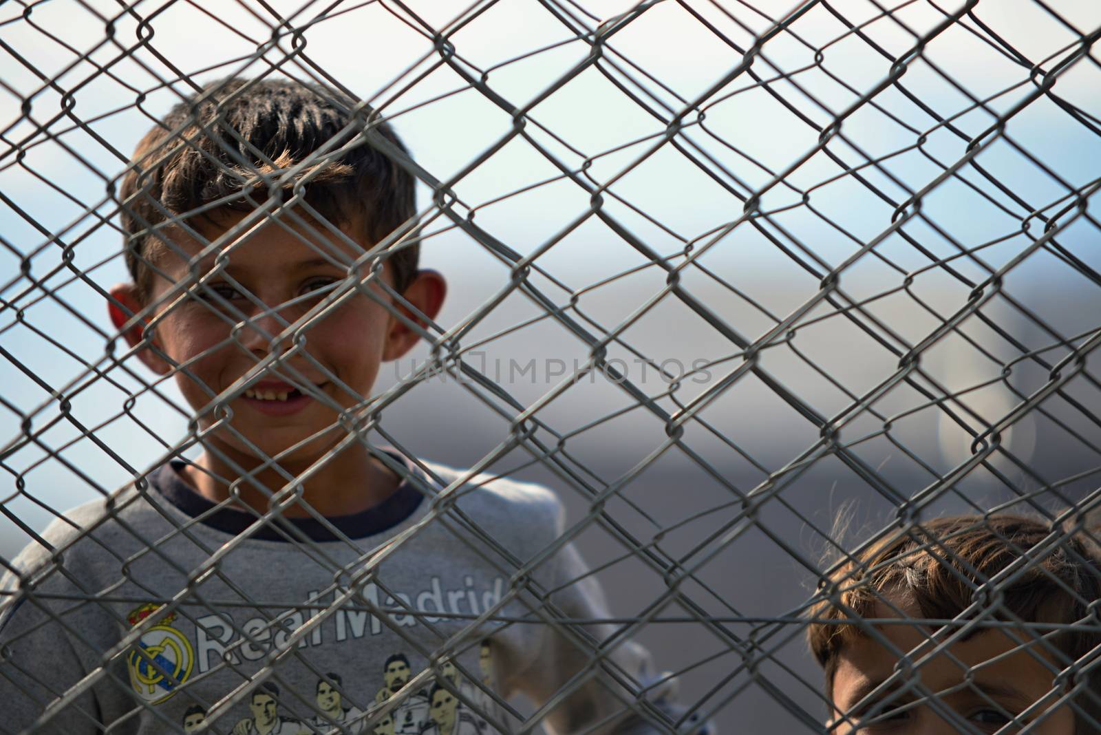 Unnamed  syrian (kurdish) people in refugee camp in Suruc. These people are refugees from Kobane and escaped because of Islamic state attack. March 30, 2015; Suruc, Turkey