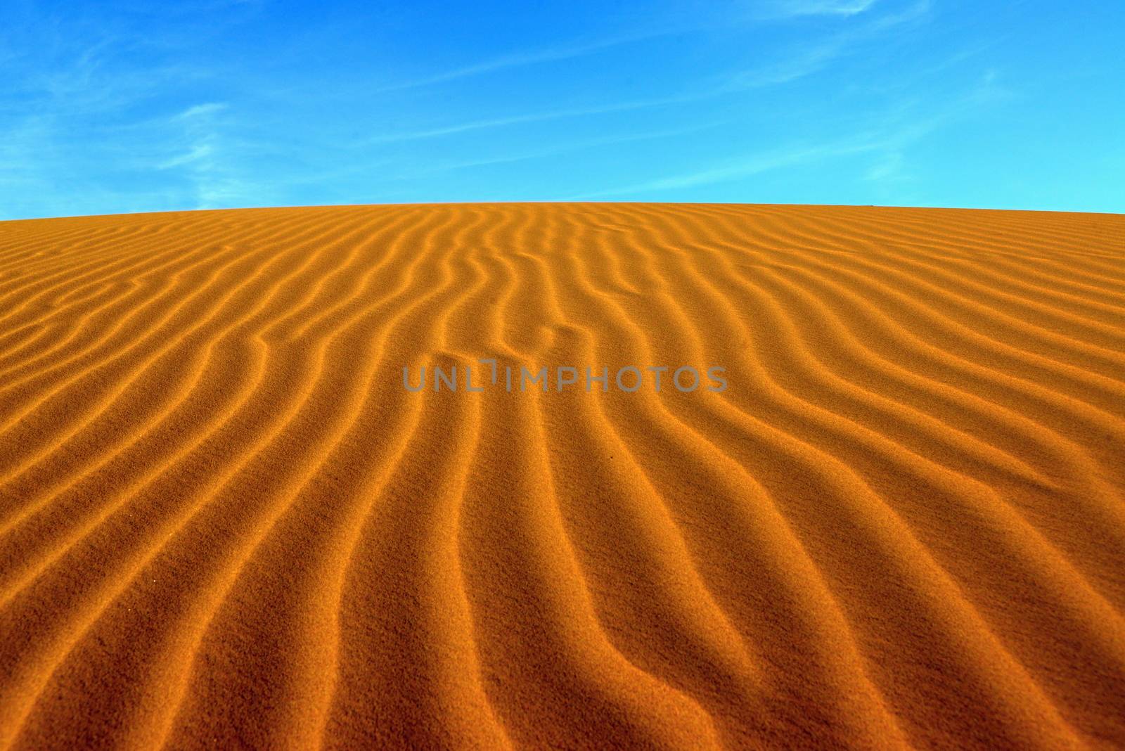 sand Sahara desert in Morocco near Mhamid