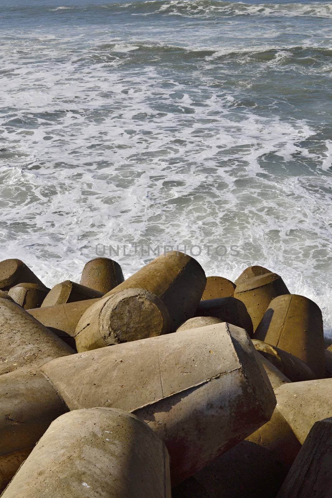 nice atlantic coast in Essaouira in Morocco