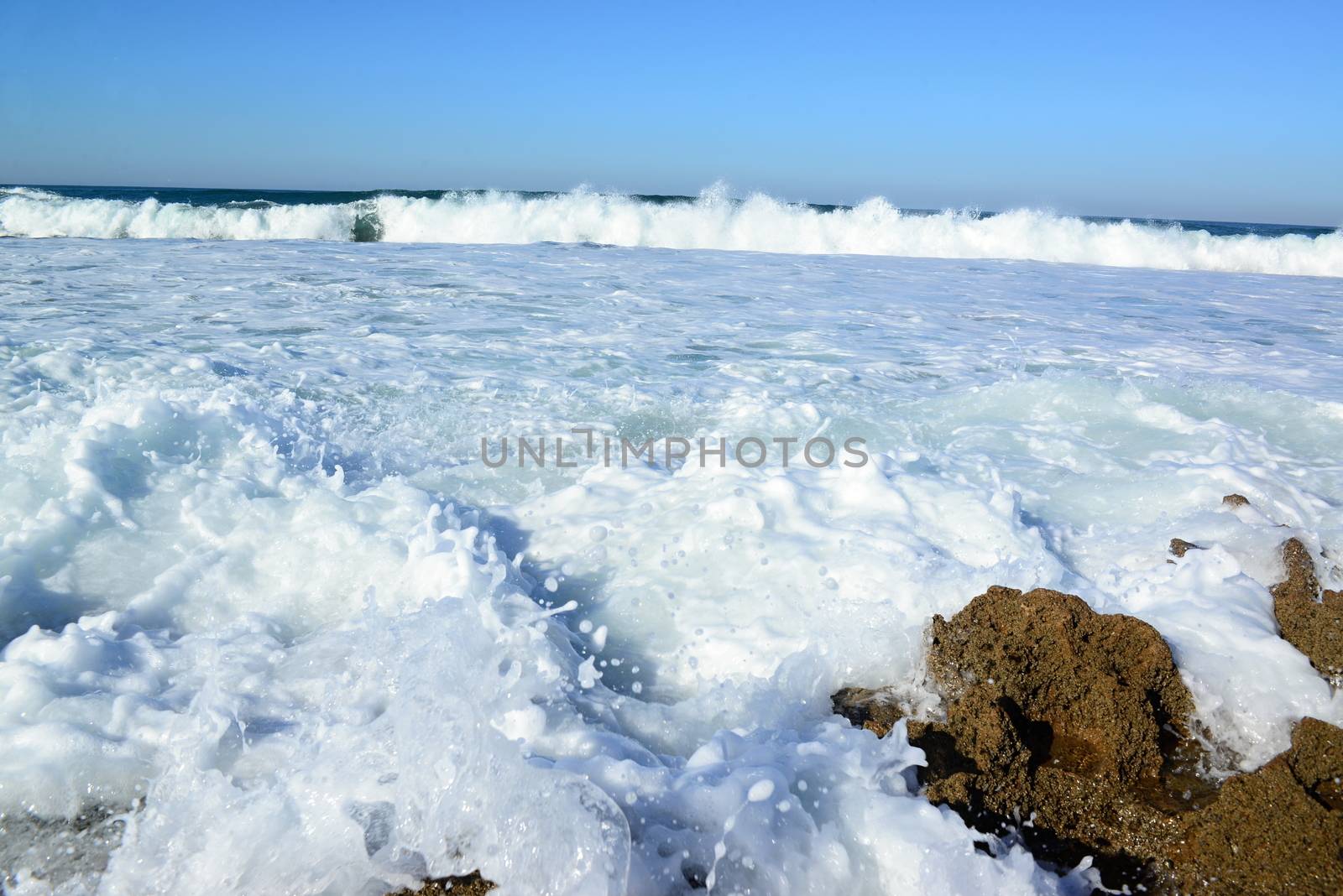nice atlantic coast in Essaouira in Morocco