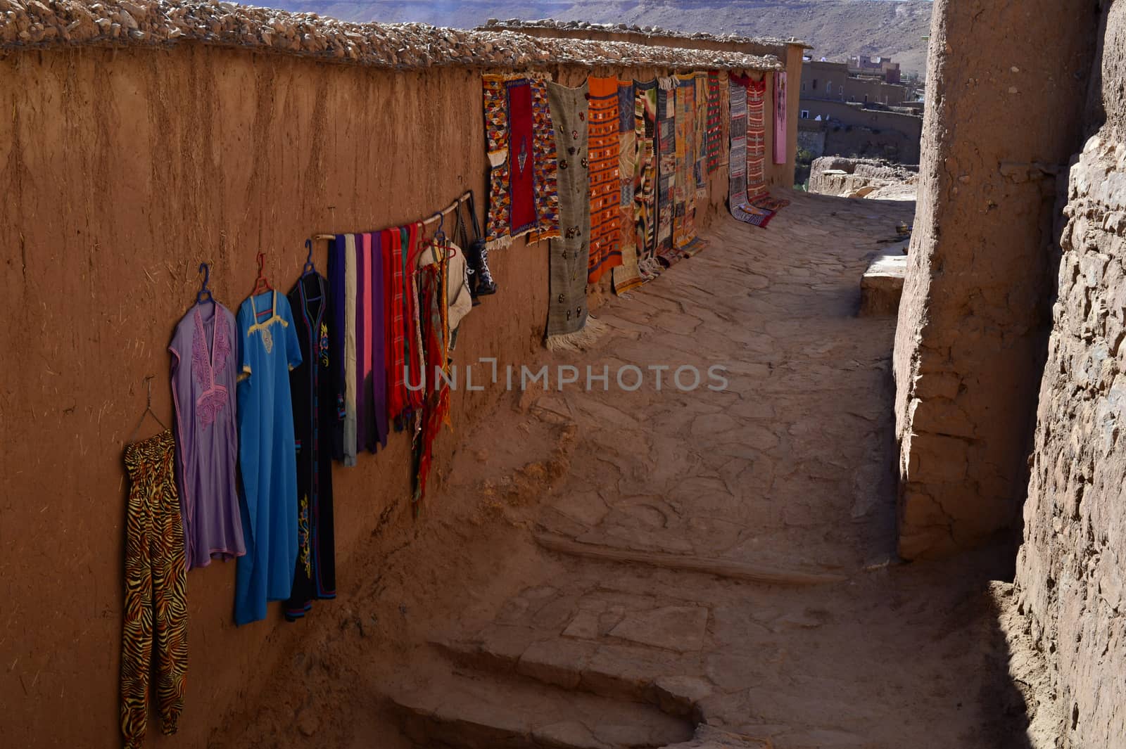 ait ben haddou town i morocoo pretected by UNESCO