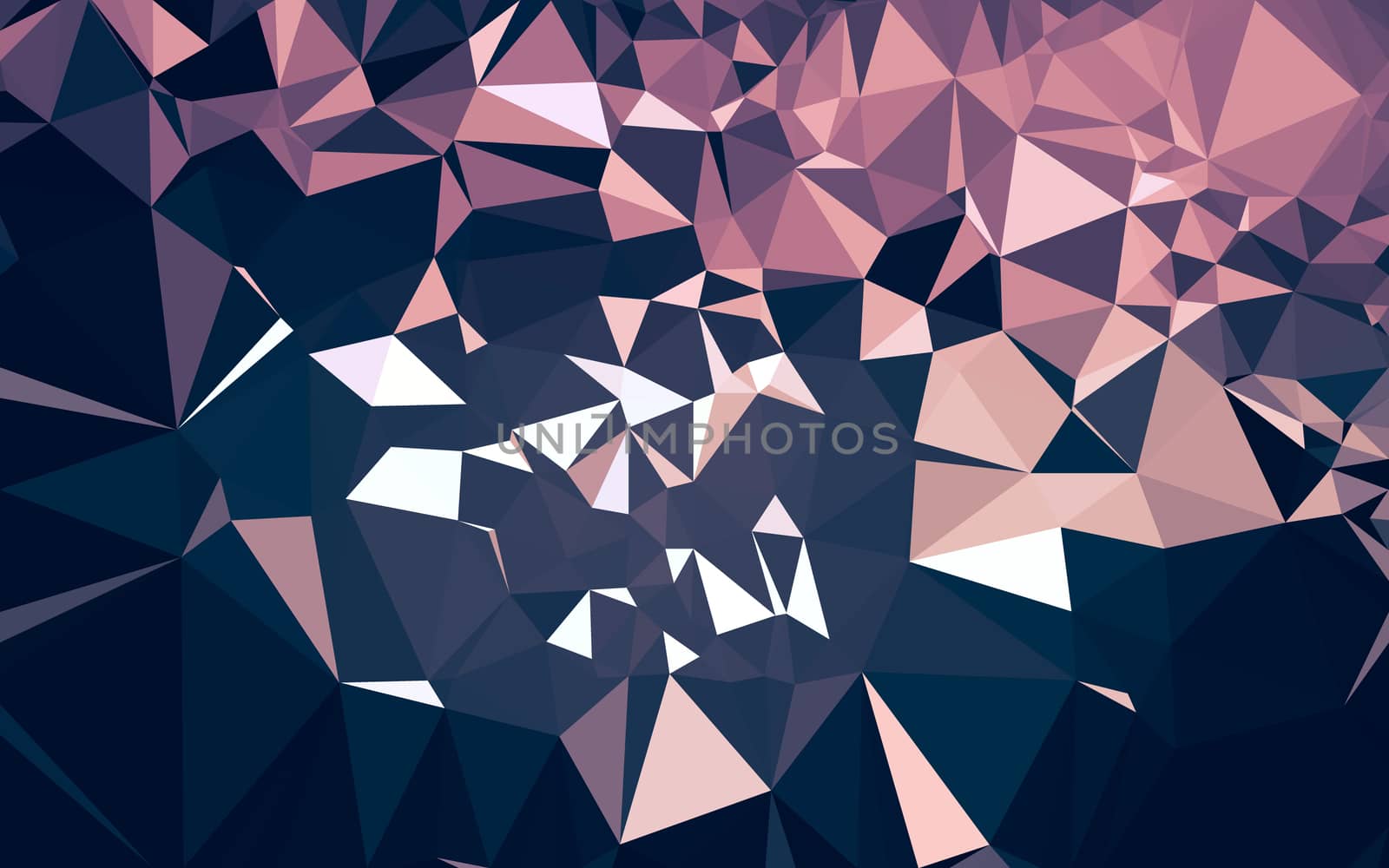 Abstract low poly background, geometry triangle by teerawit