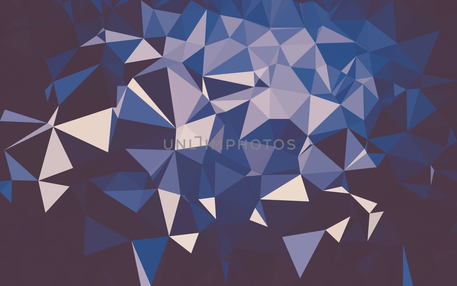 Abstract low poly background, geometry triangle by teerawit