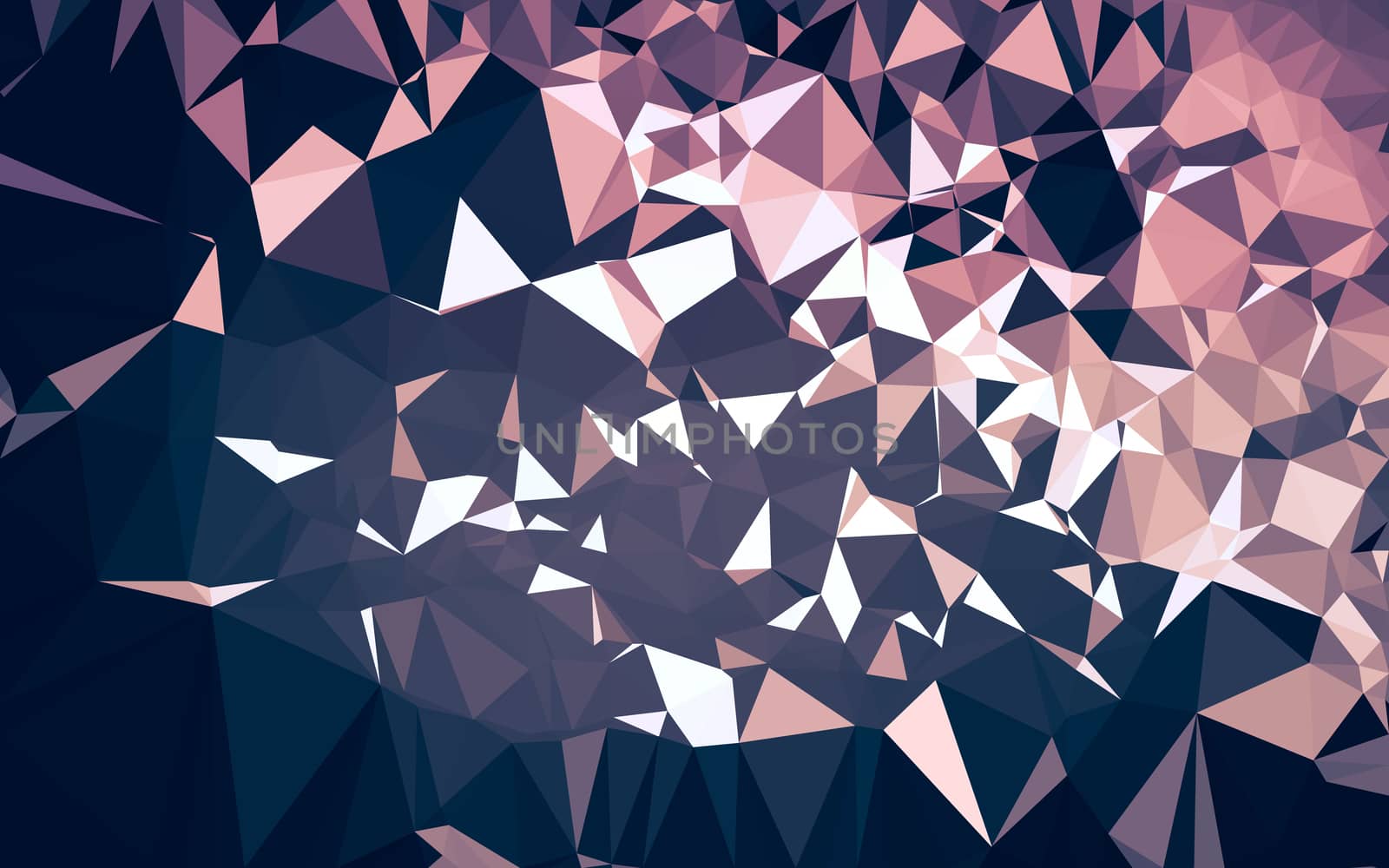 Abstract low poly background, geometry triangle, mosaic pastel color background