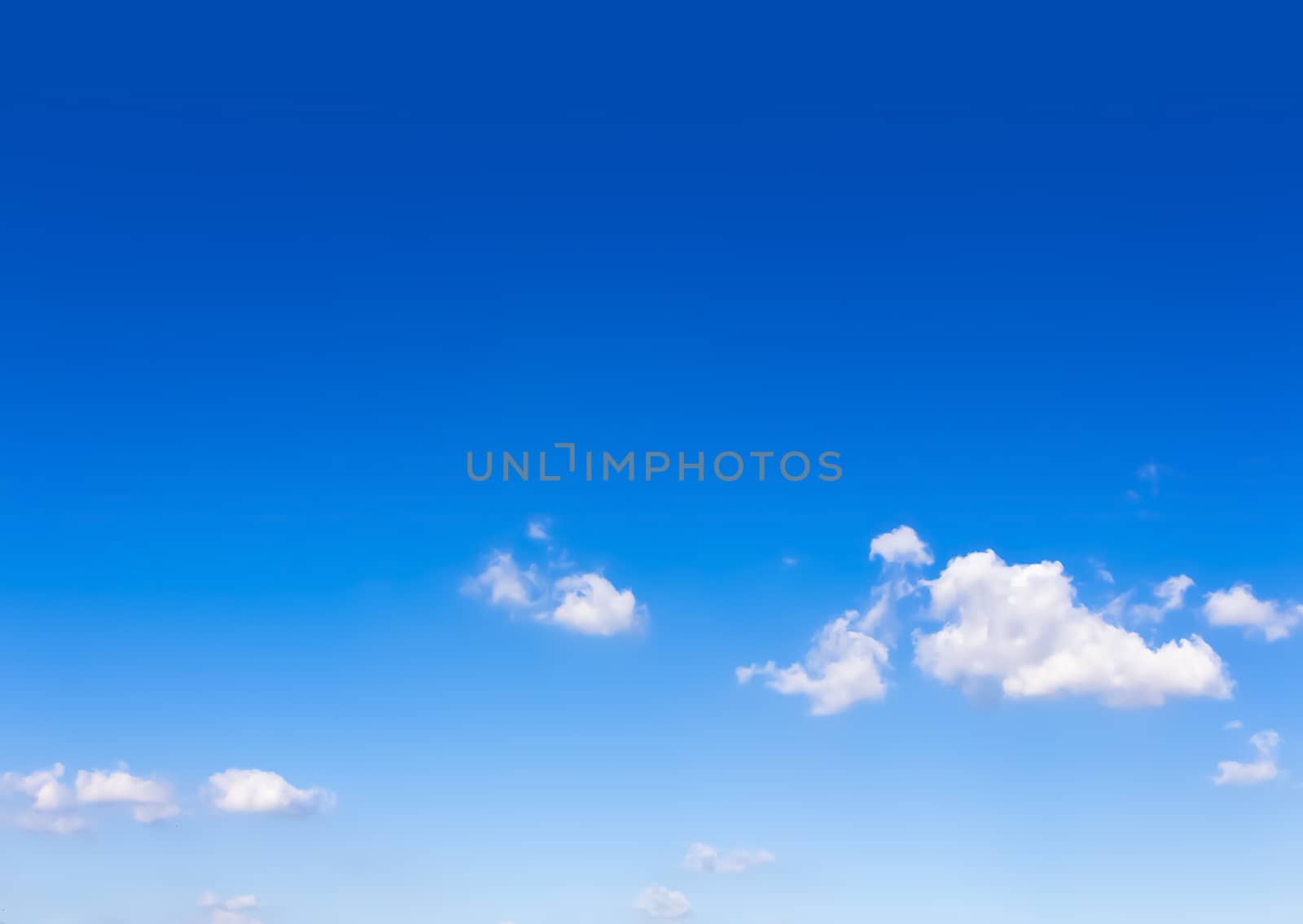 Beautiful Blue Sky Background