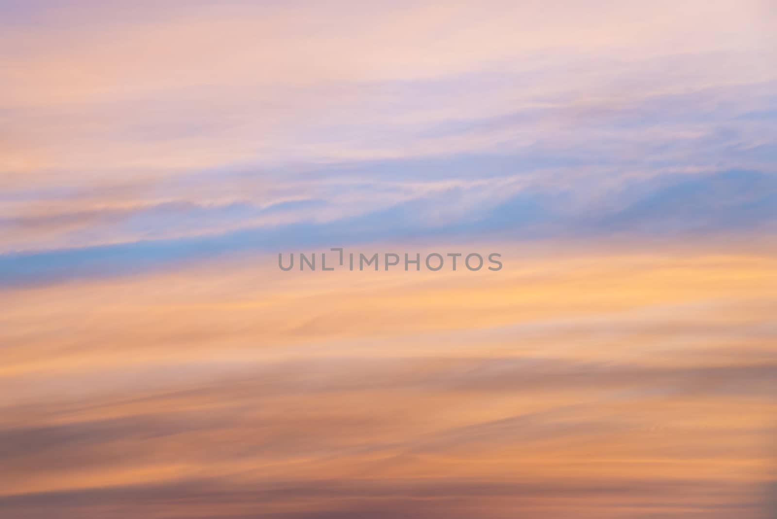 Beautiful Blurred sky color sunset for background