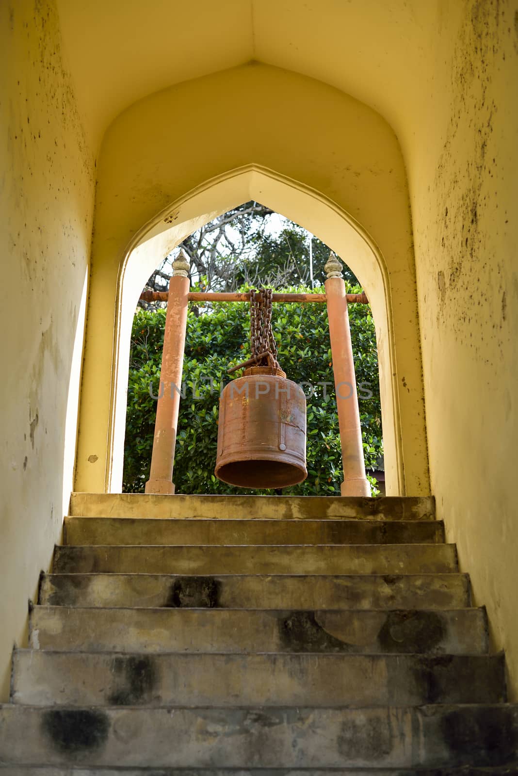 Old bell  in temple