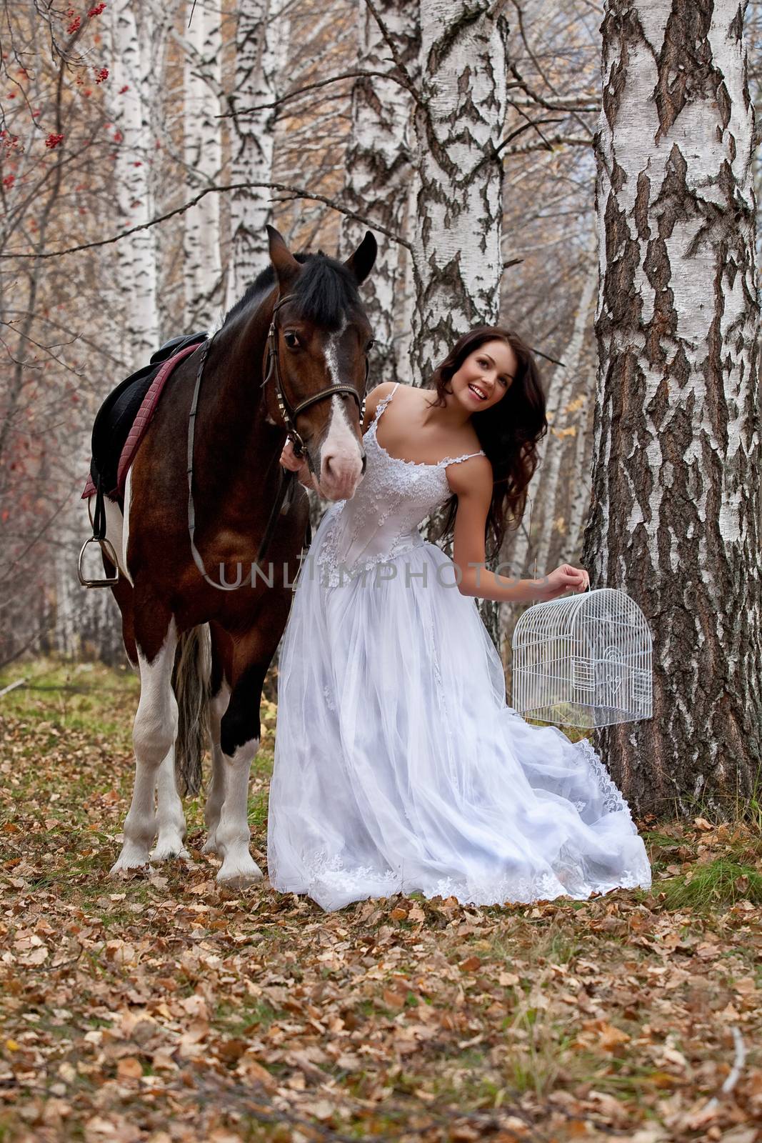 Young Woman And Horse by Fotoskat
