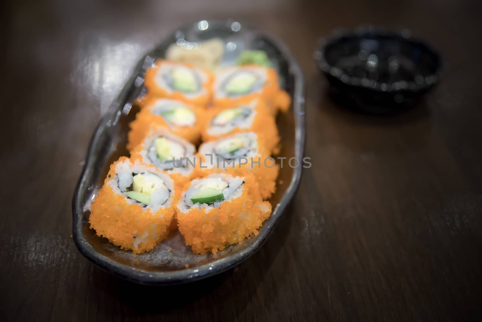 sushi japan food dish