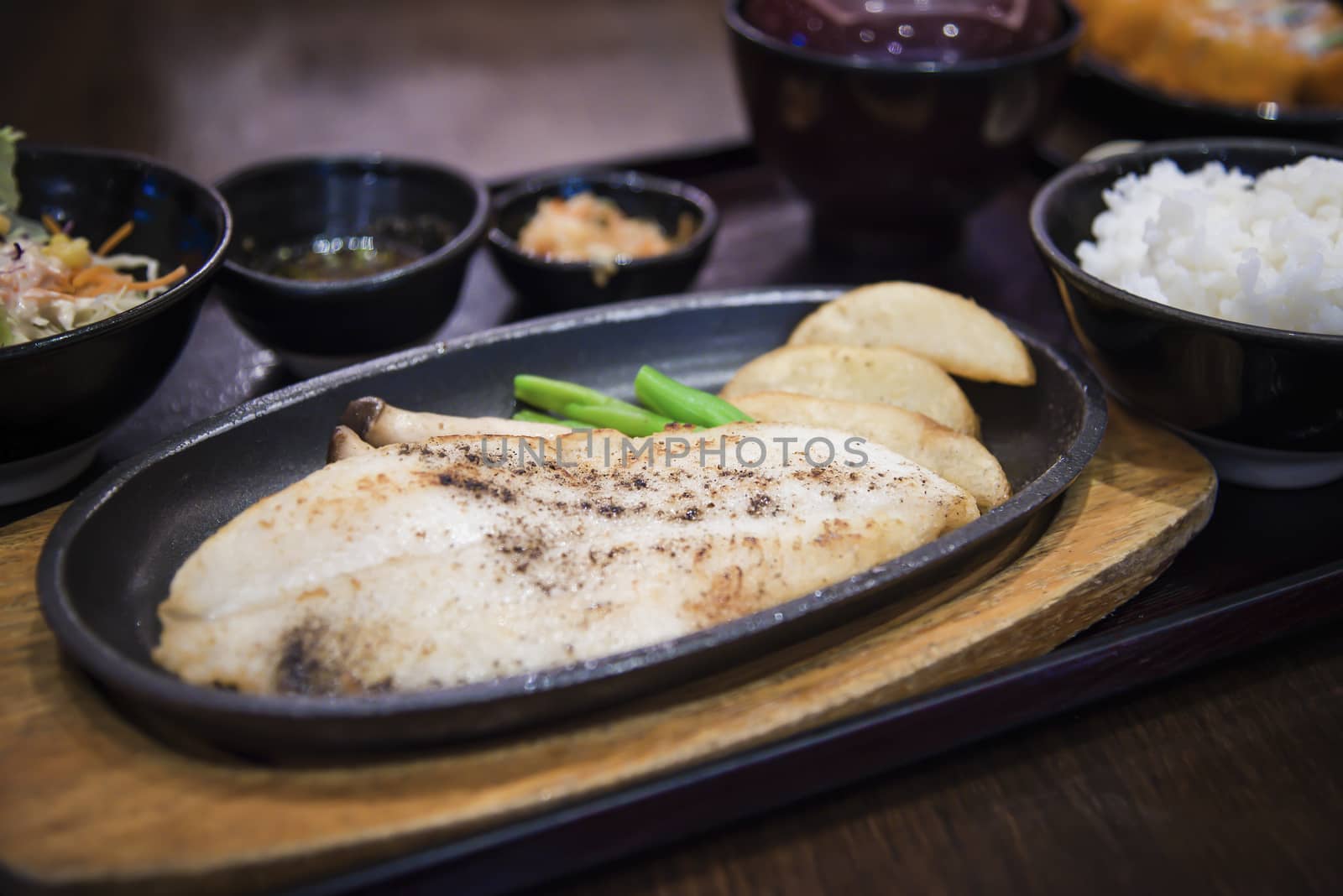 fish Steak japan food