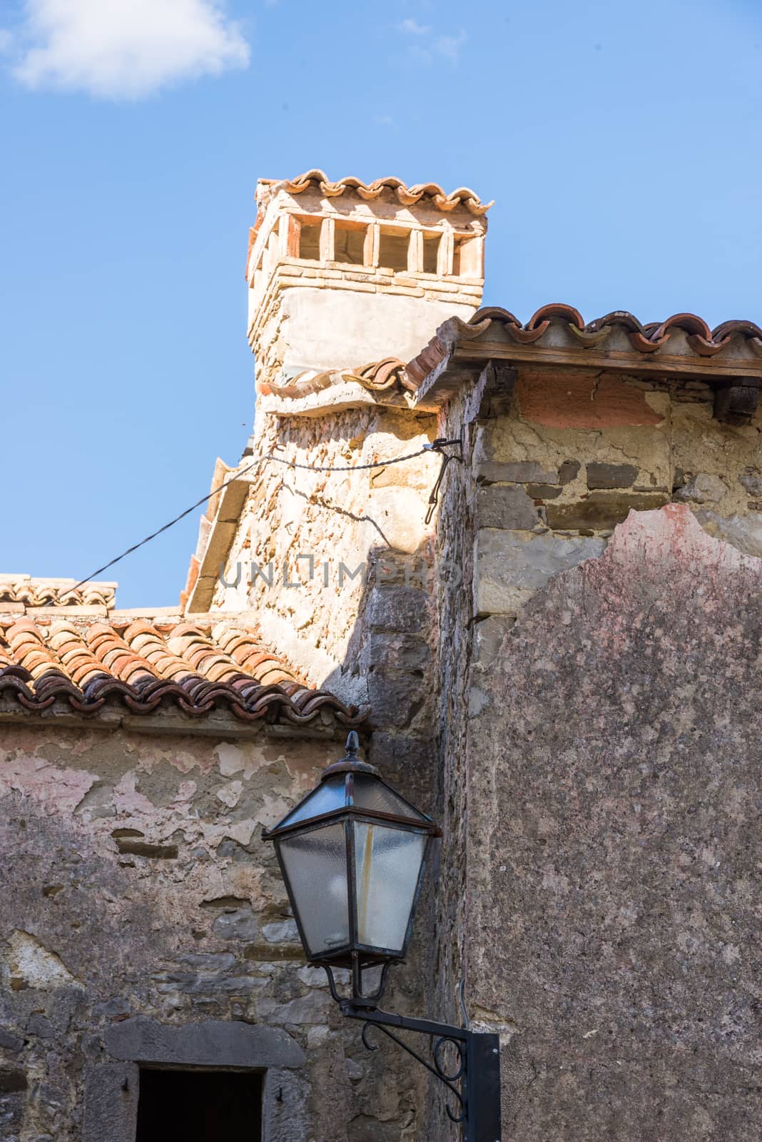 stone buildings in the old town by vlaru