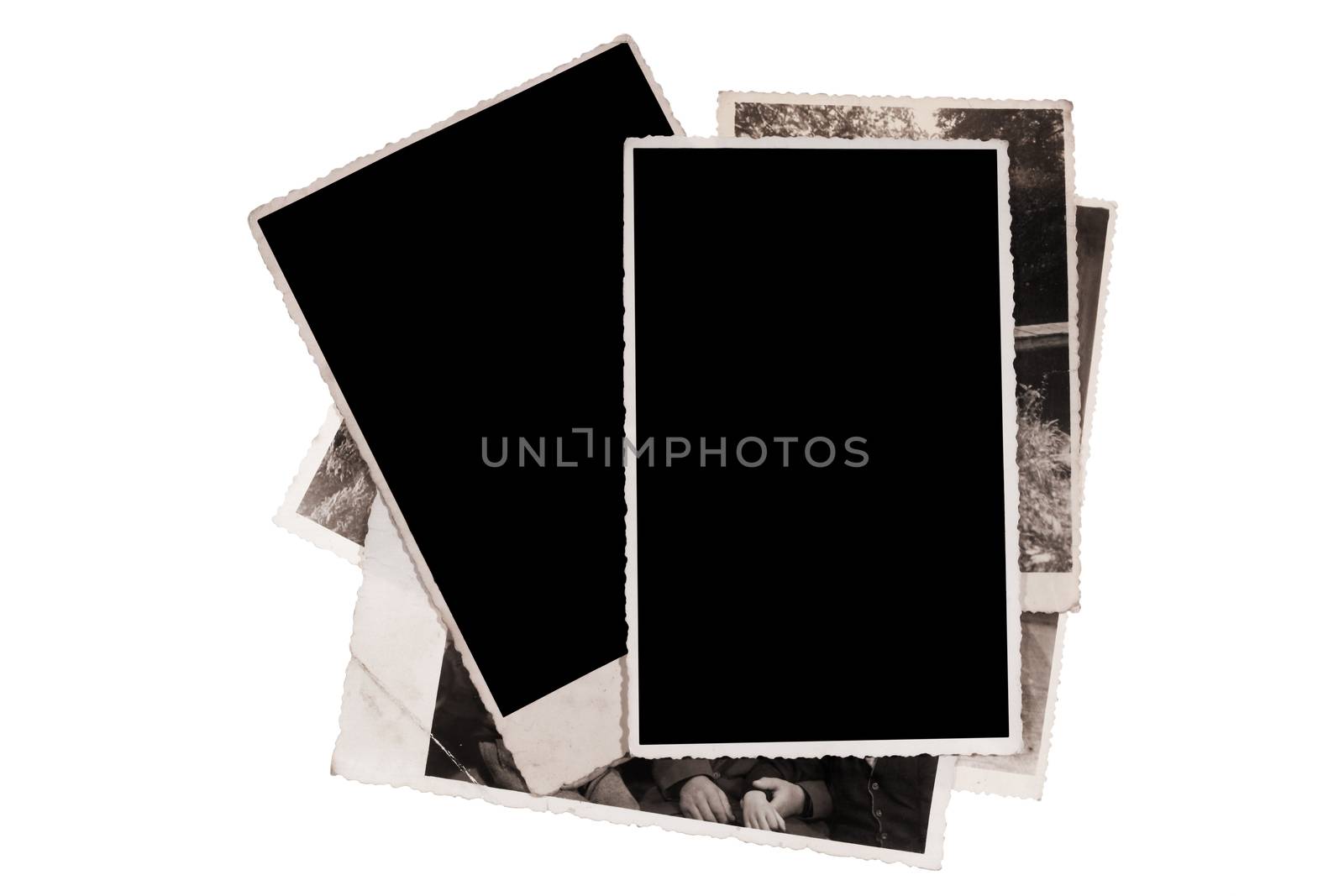 Vintage photos background ready for your image
