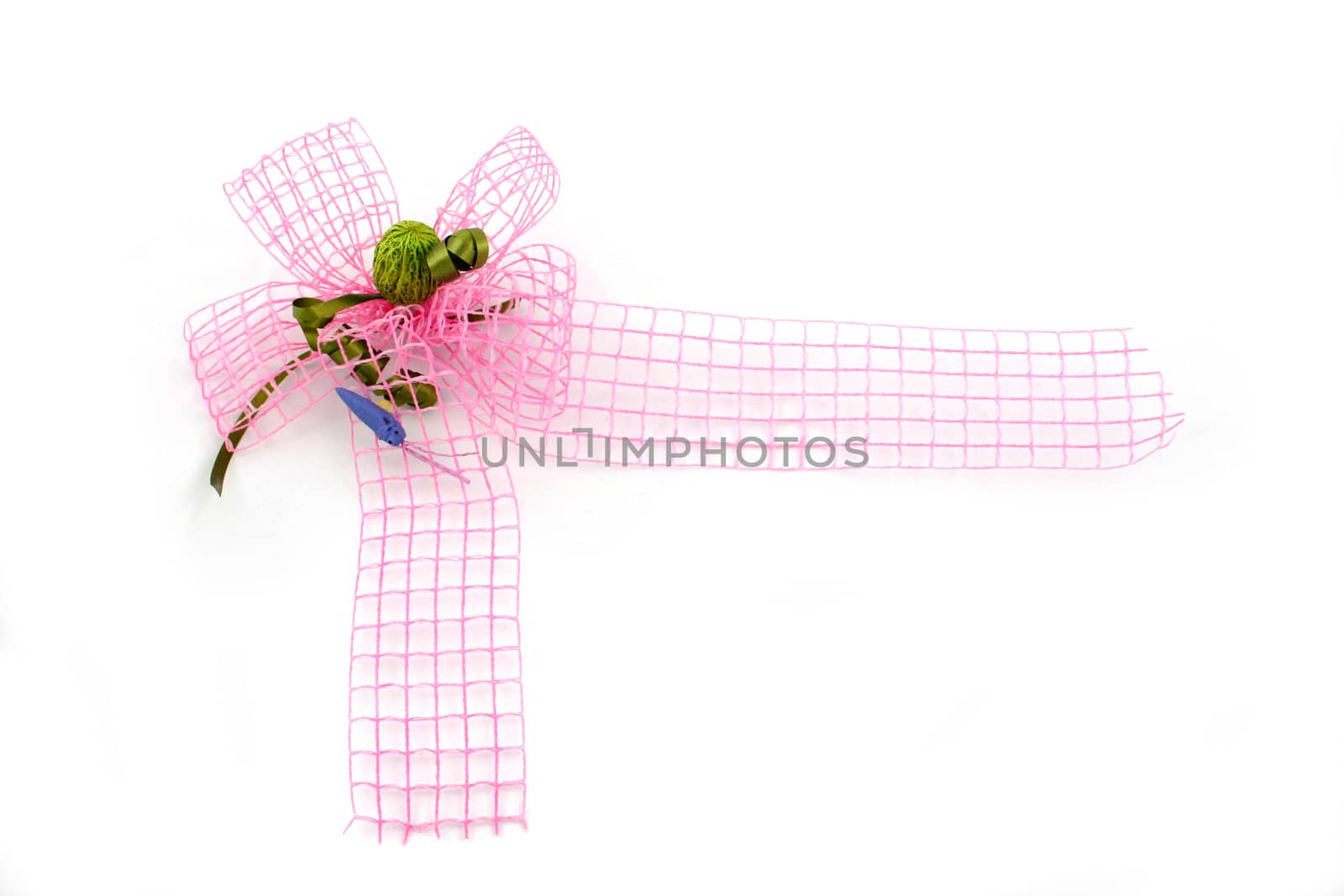 Pink decorative ribbon