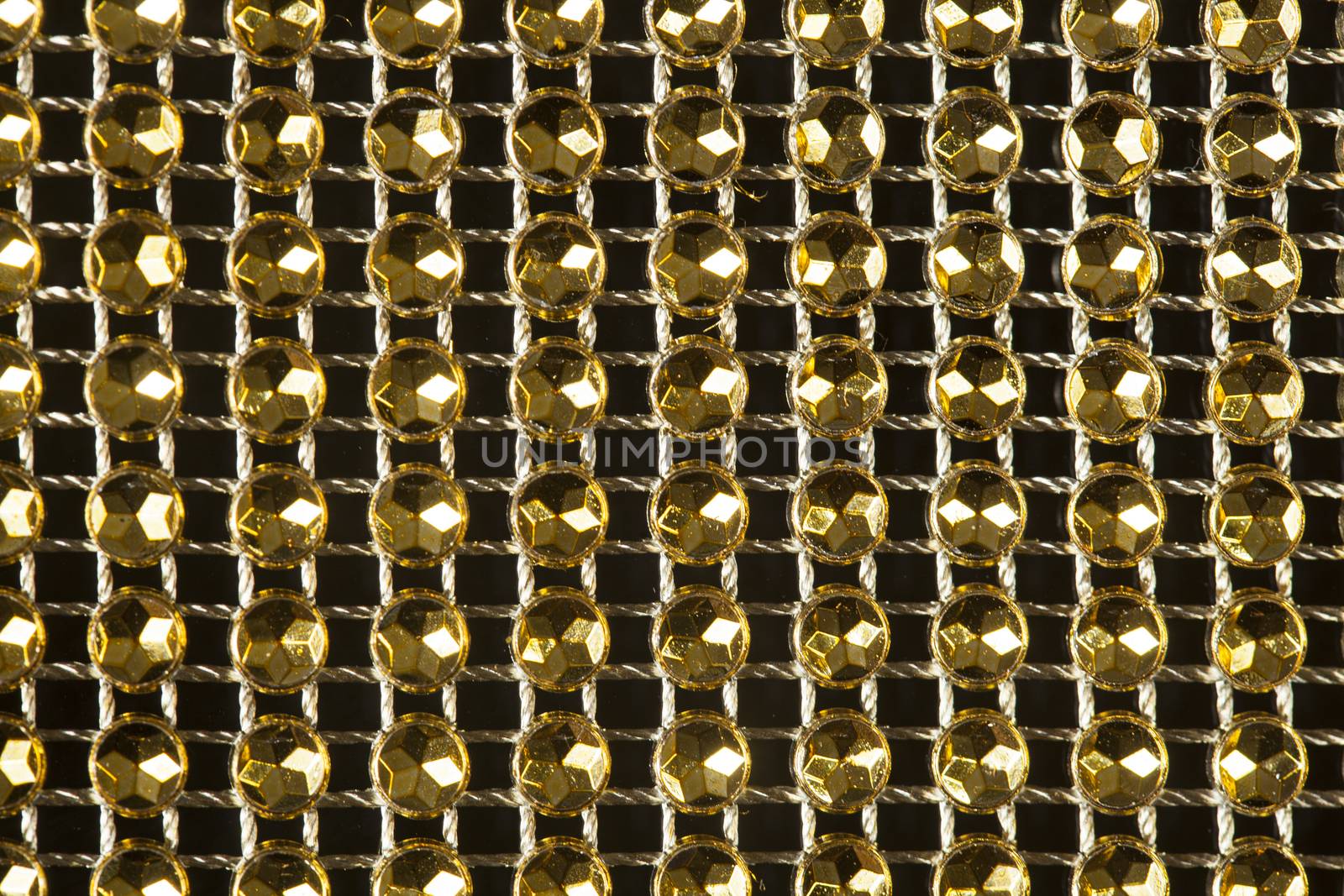 Golden pattern background.