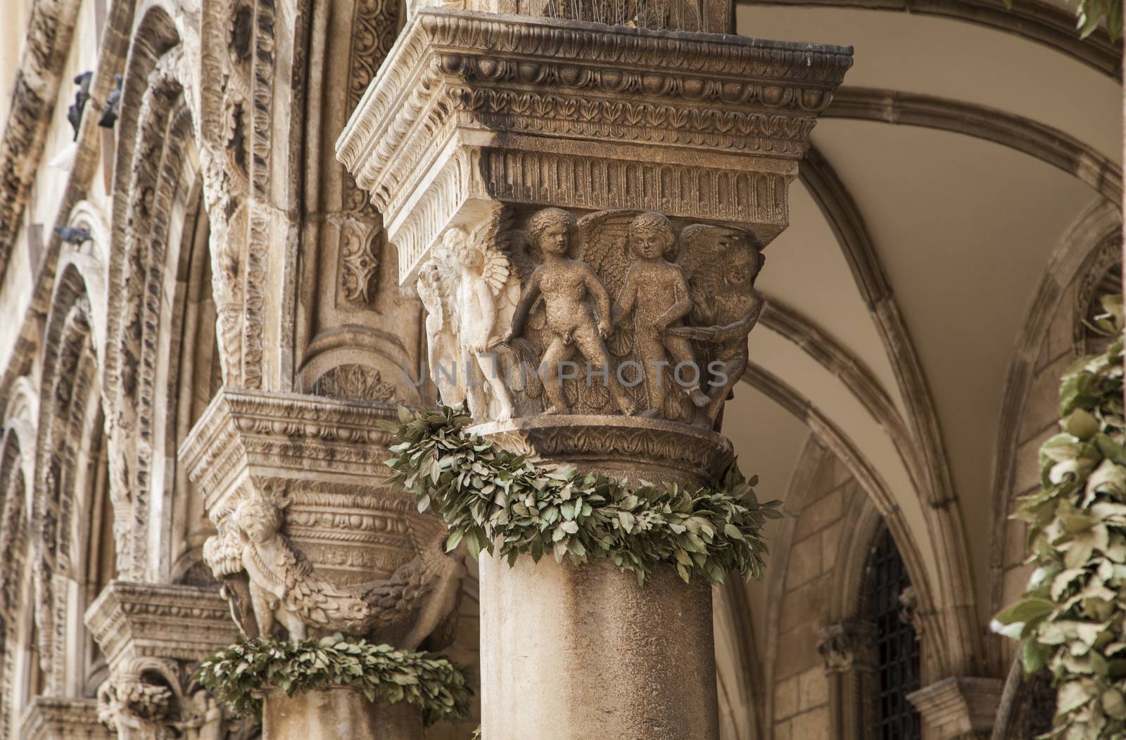 Pillars in Dubrovnik by Aarstudio