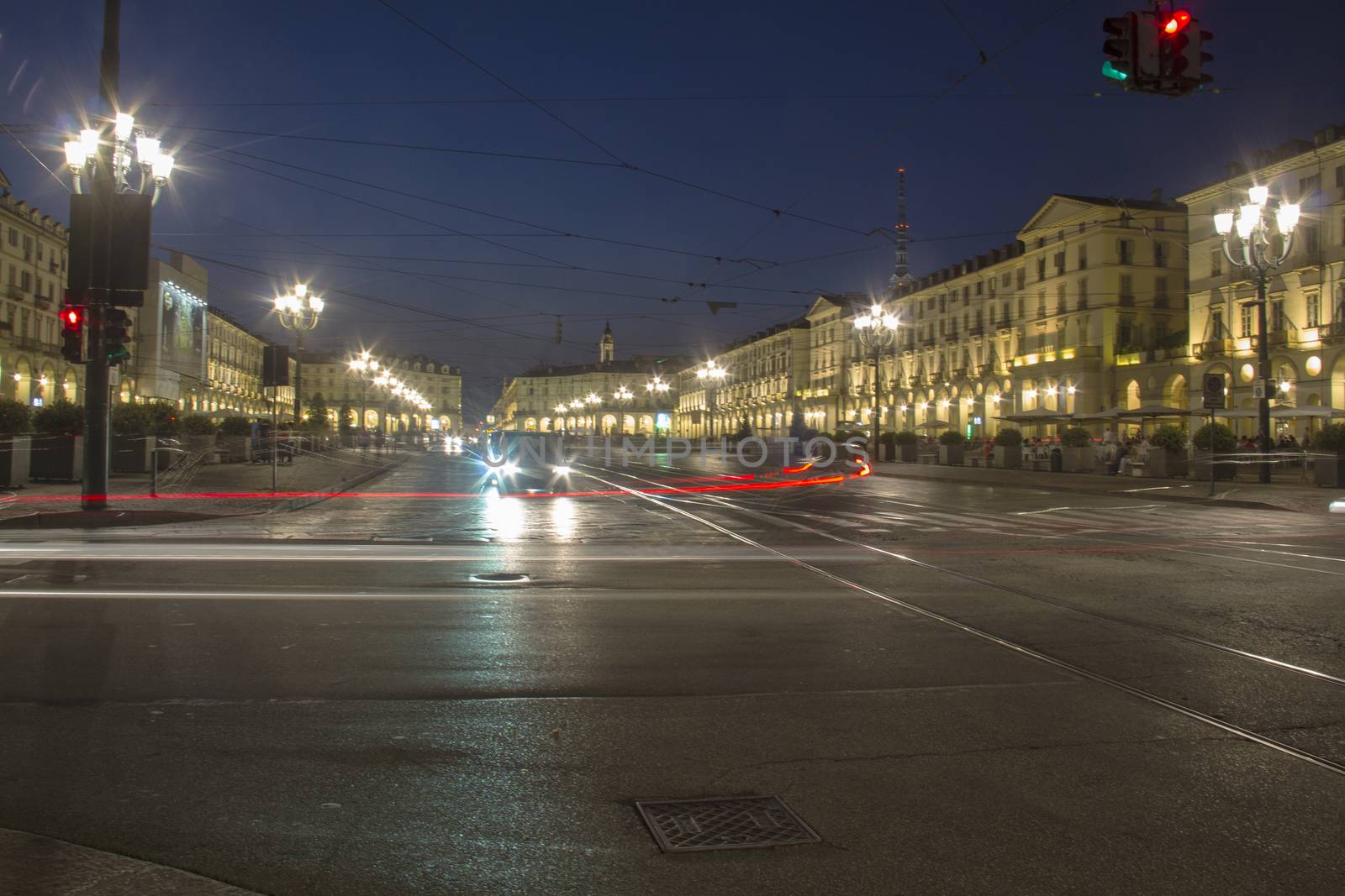 Traffic at night by Aarstudio