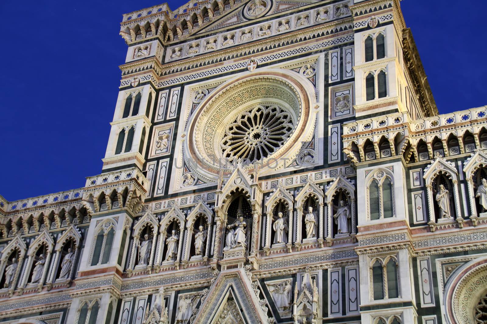 Bell tower of Florence Cathedral in Italy