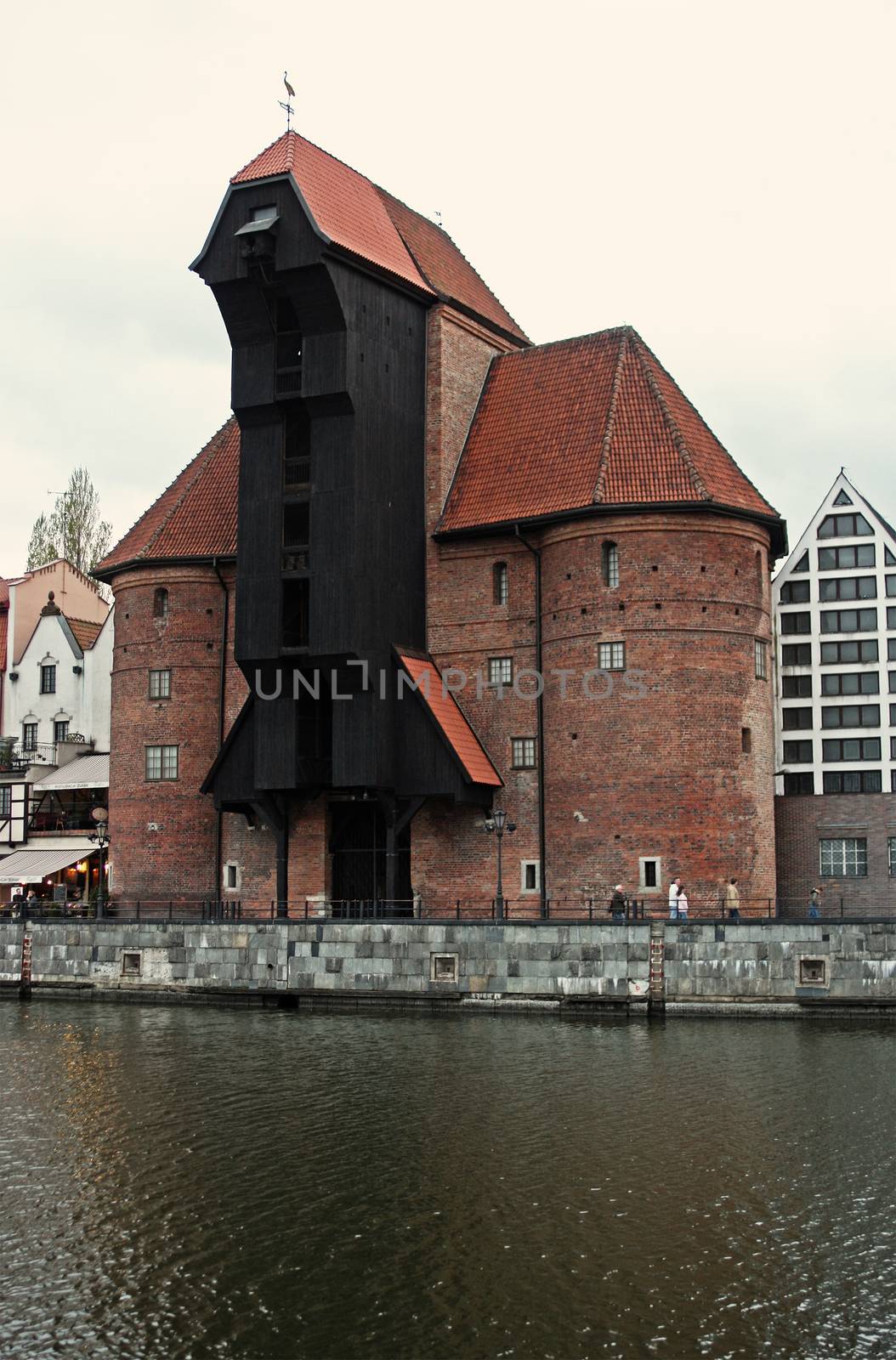 The medieval port crane