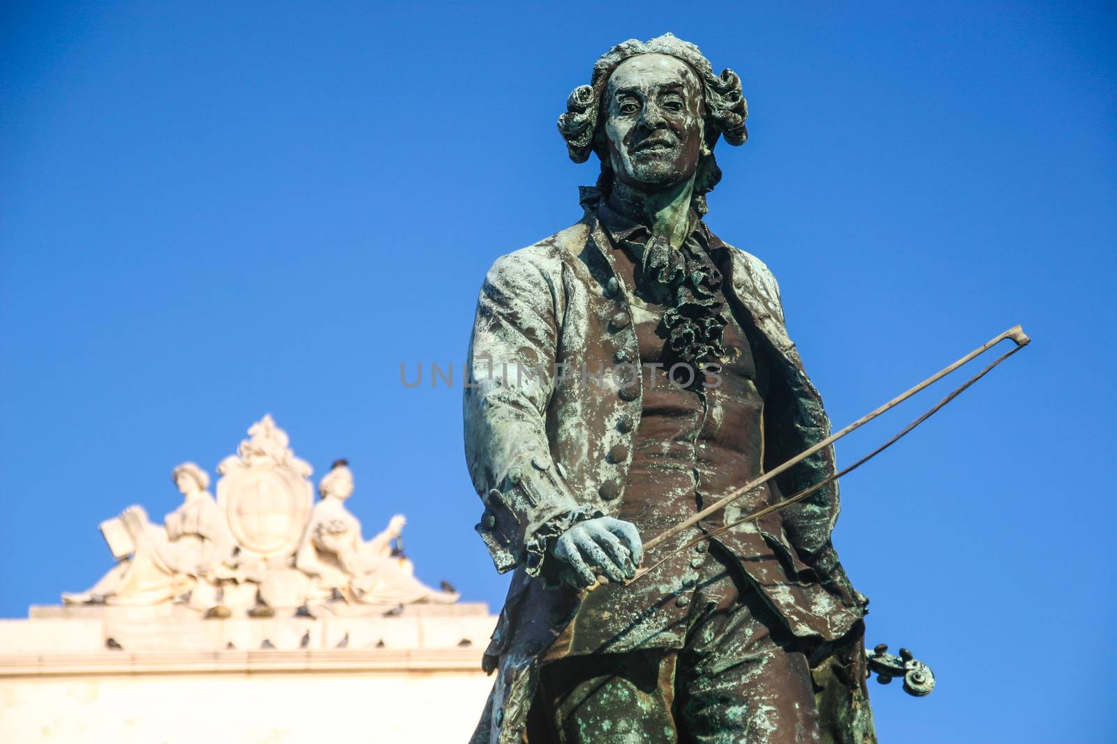 Statue in Piran