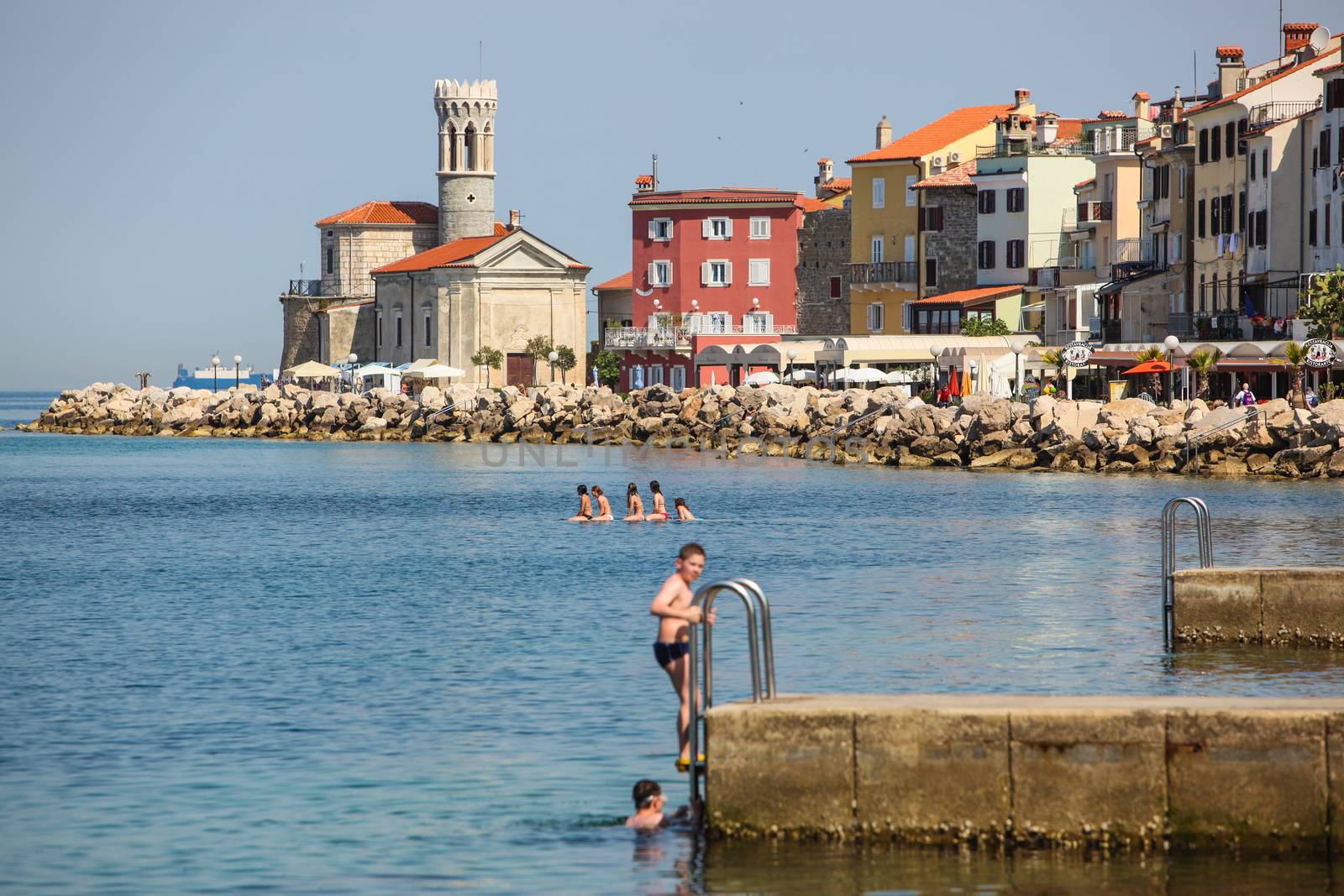 Slovenian coastal town Piran.