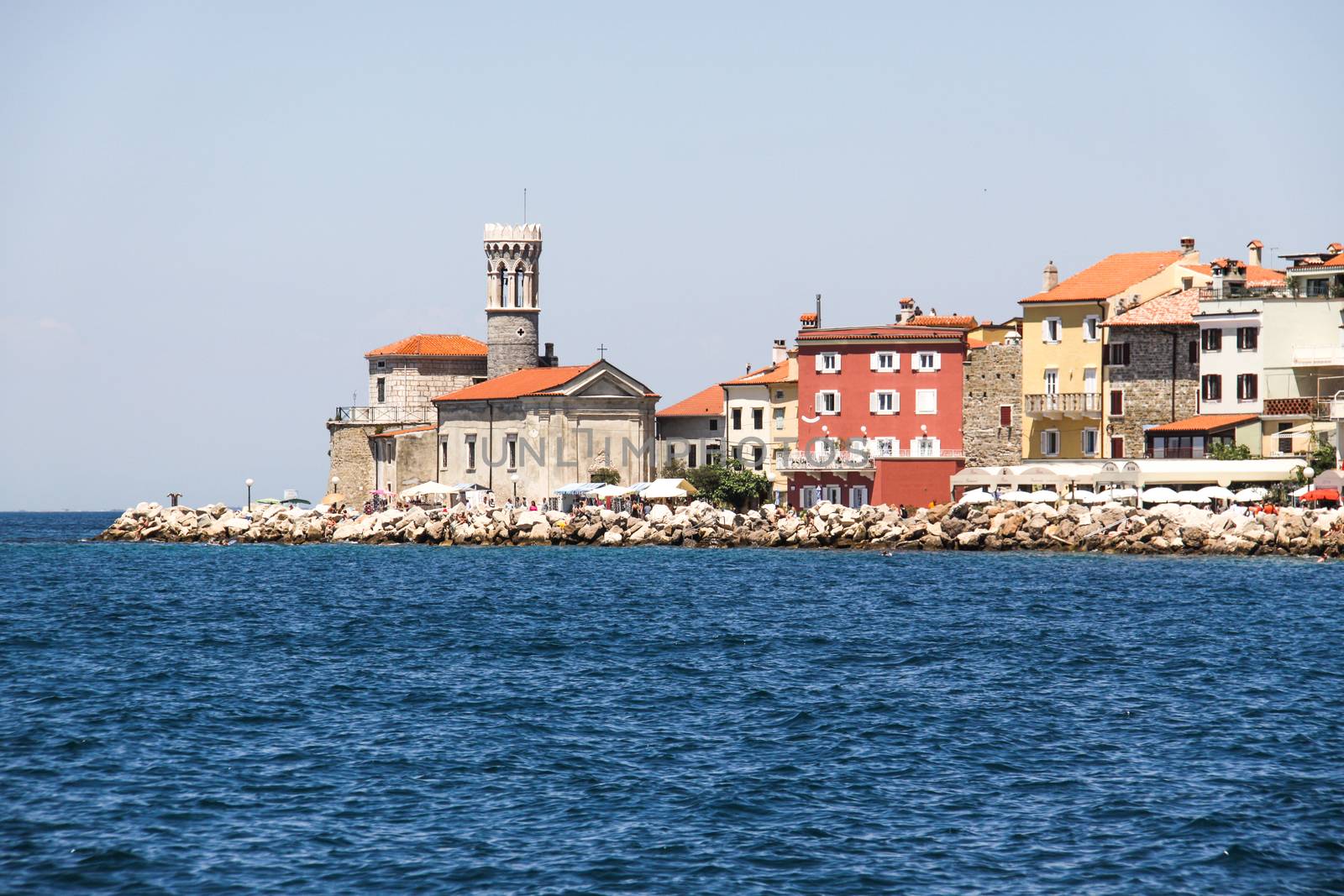 Beautiful adriatic town Piran in Slovenia.