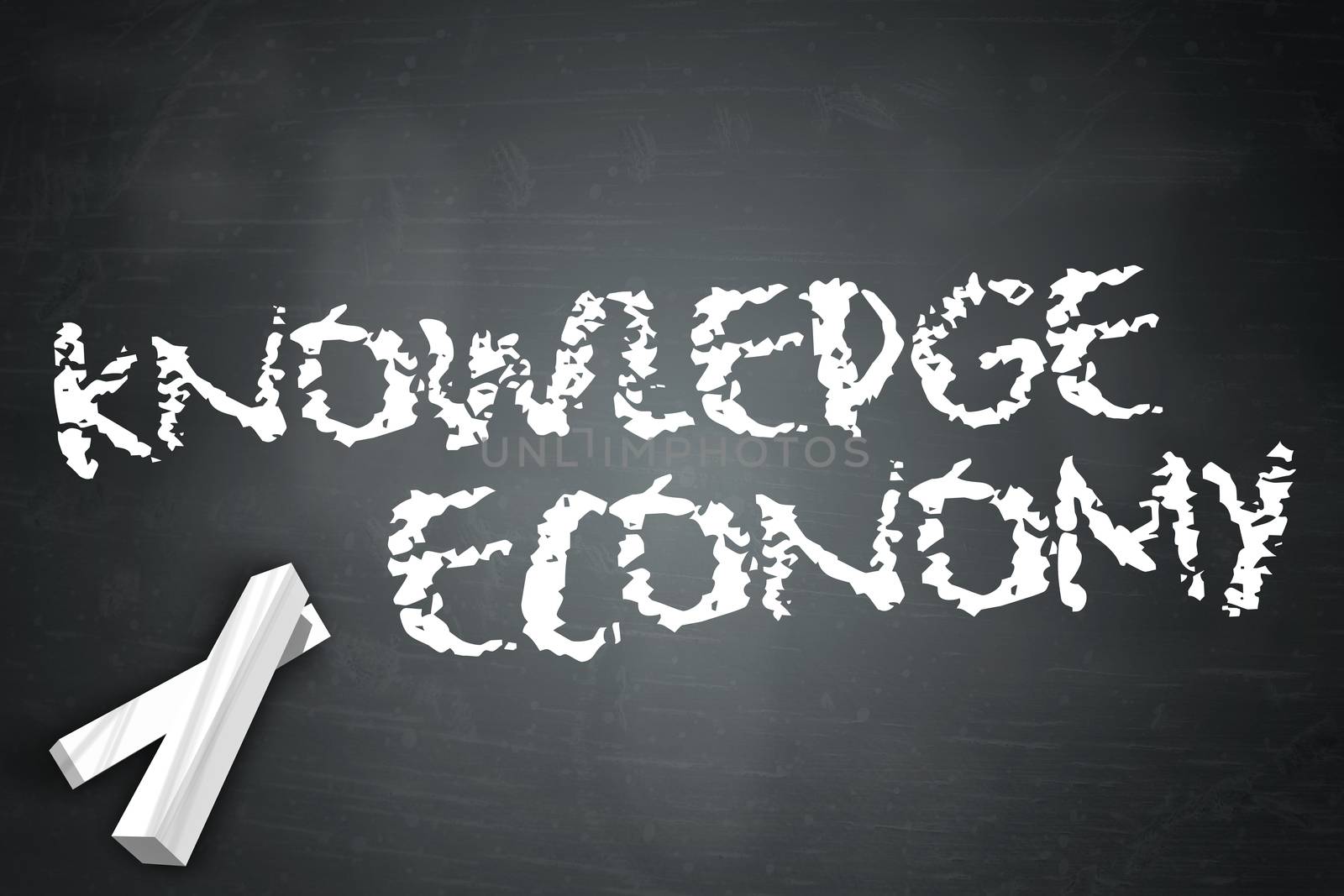 Blackboard Knowledge Economy by mindscanner