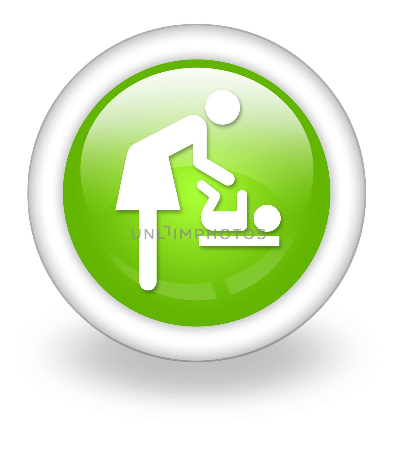 Icon/Button/Pictogram "Baby Change" by mindscanner